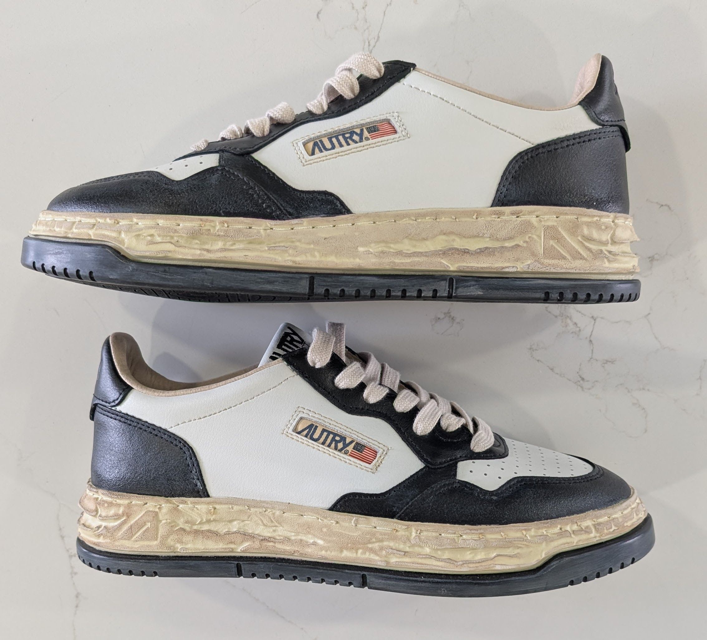 AUTRY Autry x Maison Mihara Yasuhiro Super Vintage Low Sneakers 10 Size US 10 / IT 40 - 1 Thumbnail
