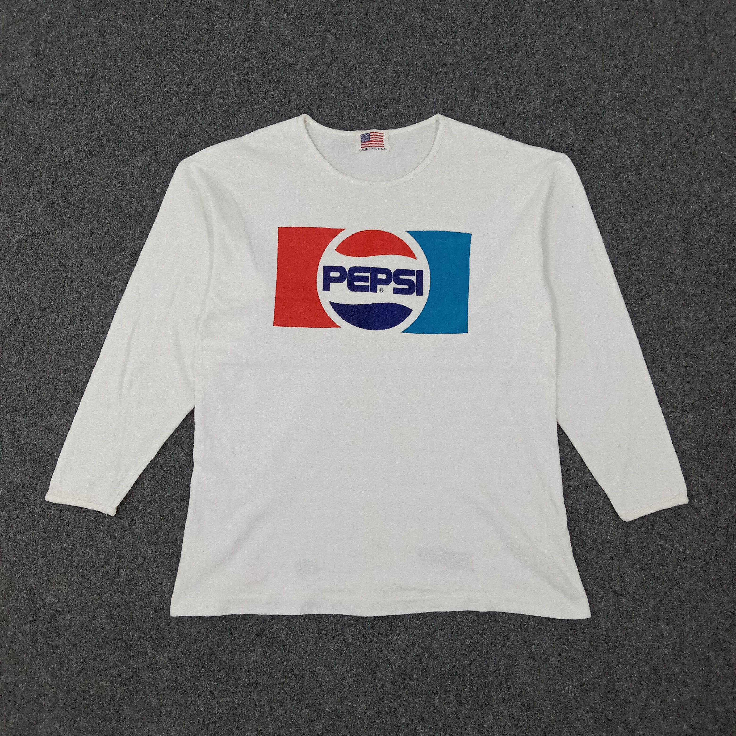 Pepsi × Vintage Vintage Pepsi Soda Drink Long Sleeve Tshirt Size US M / EU 48-50 / 2 - 1 Thumbnail
