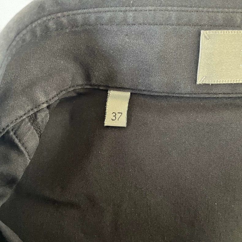 Dior Dior Size 37 Atelier striped logo black shirt shirt 2502-N Size US M / EU 48-50 / 2 - 4 Thumbnail