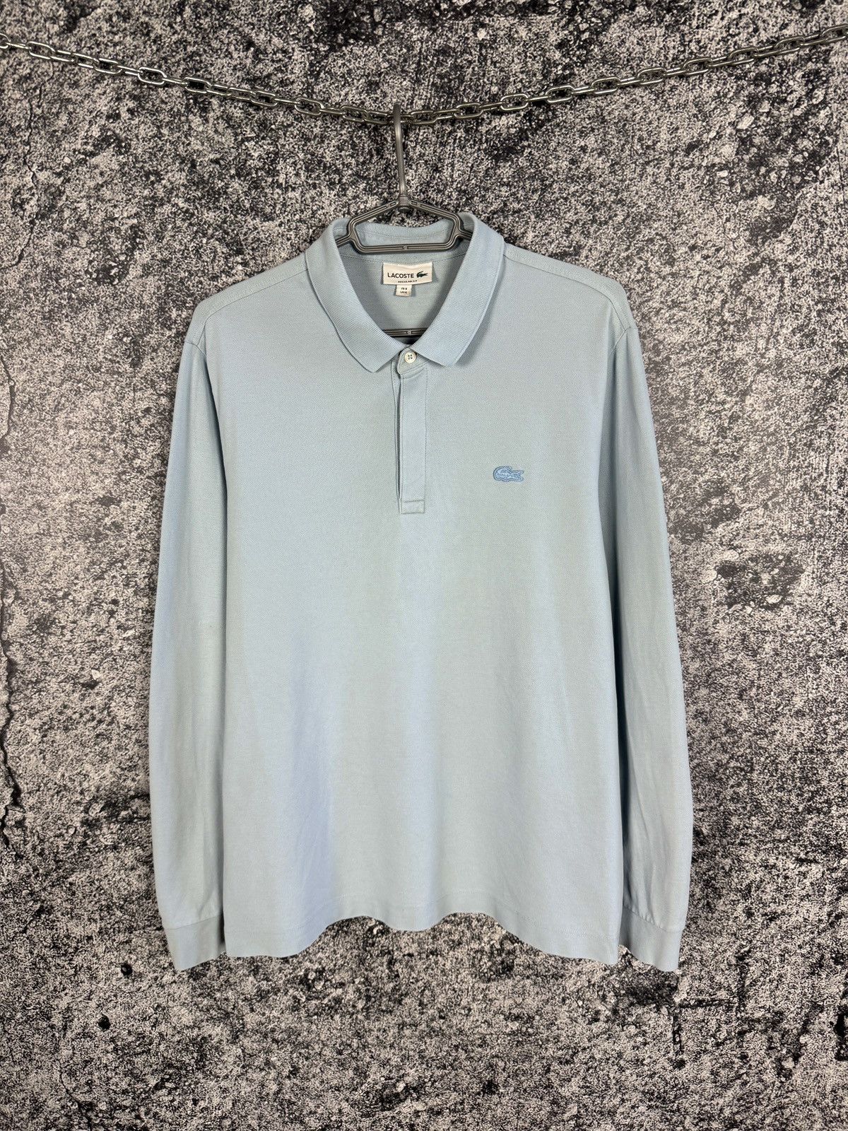 Lacoste Men’s Lacoste Long Sleeve Polo Shirt Regular Fit Size 6 (XL) Size US XL / EU 56 / 4 - 1 Thumbnail