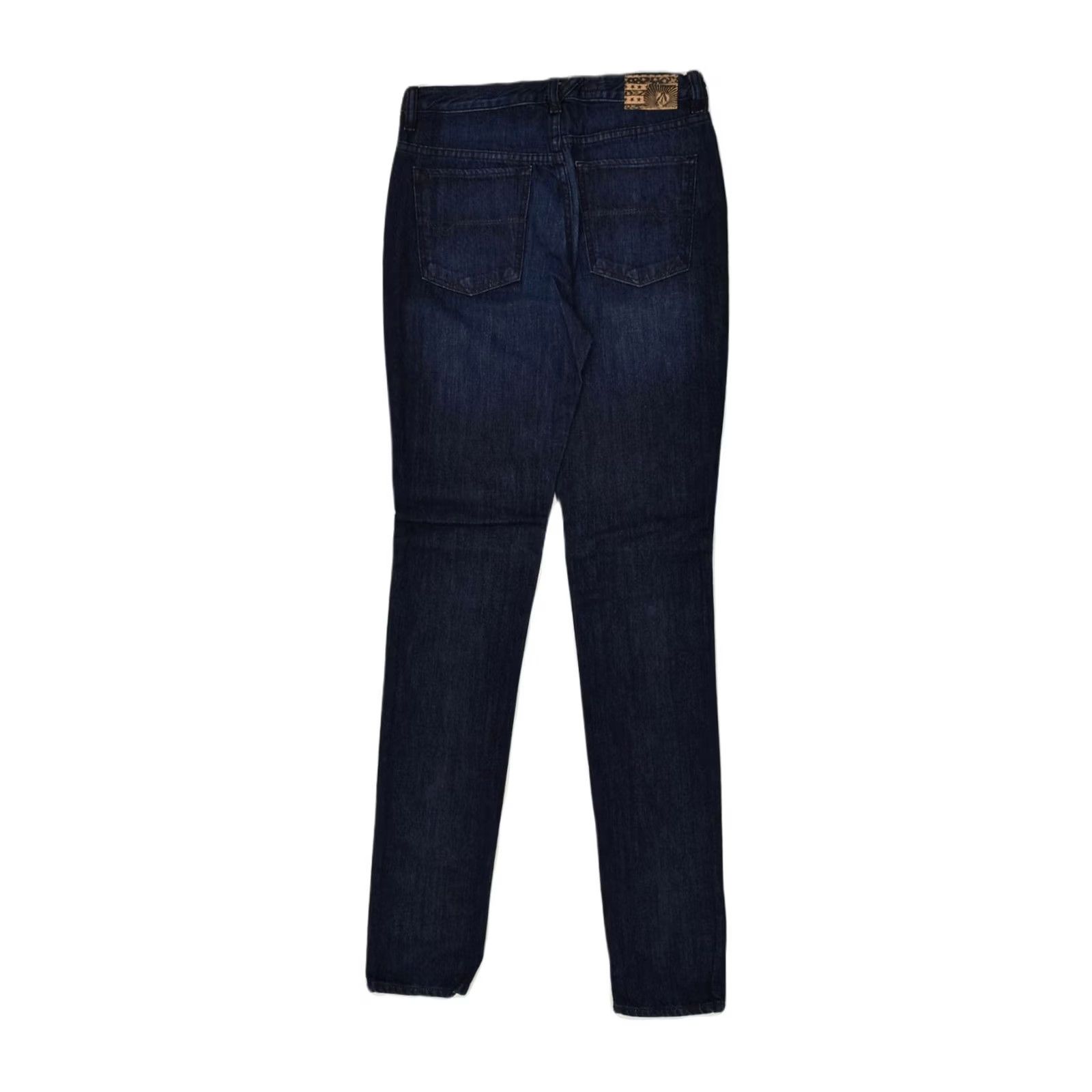 Volcom VOLCOM Womens High Waist Skinny Jeans Navy Blue Cotton Size M W29 L35 US 9 Medium Size 32" / US 10 / IT 46 - 2 Thumbnail