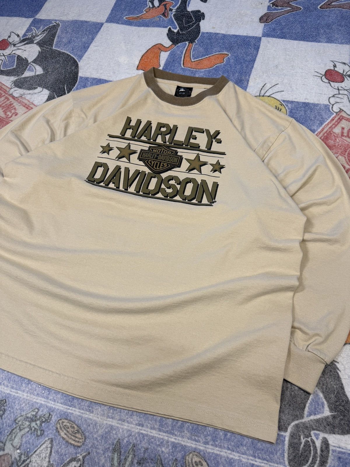 Harley Davidson Vintage harley long sleeve tee Size US XL / EU 56 / 4 - 2 Thumbnail