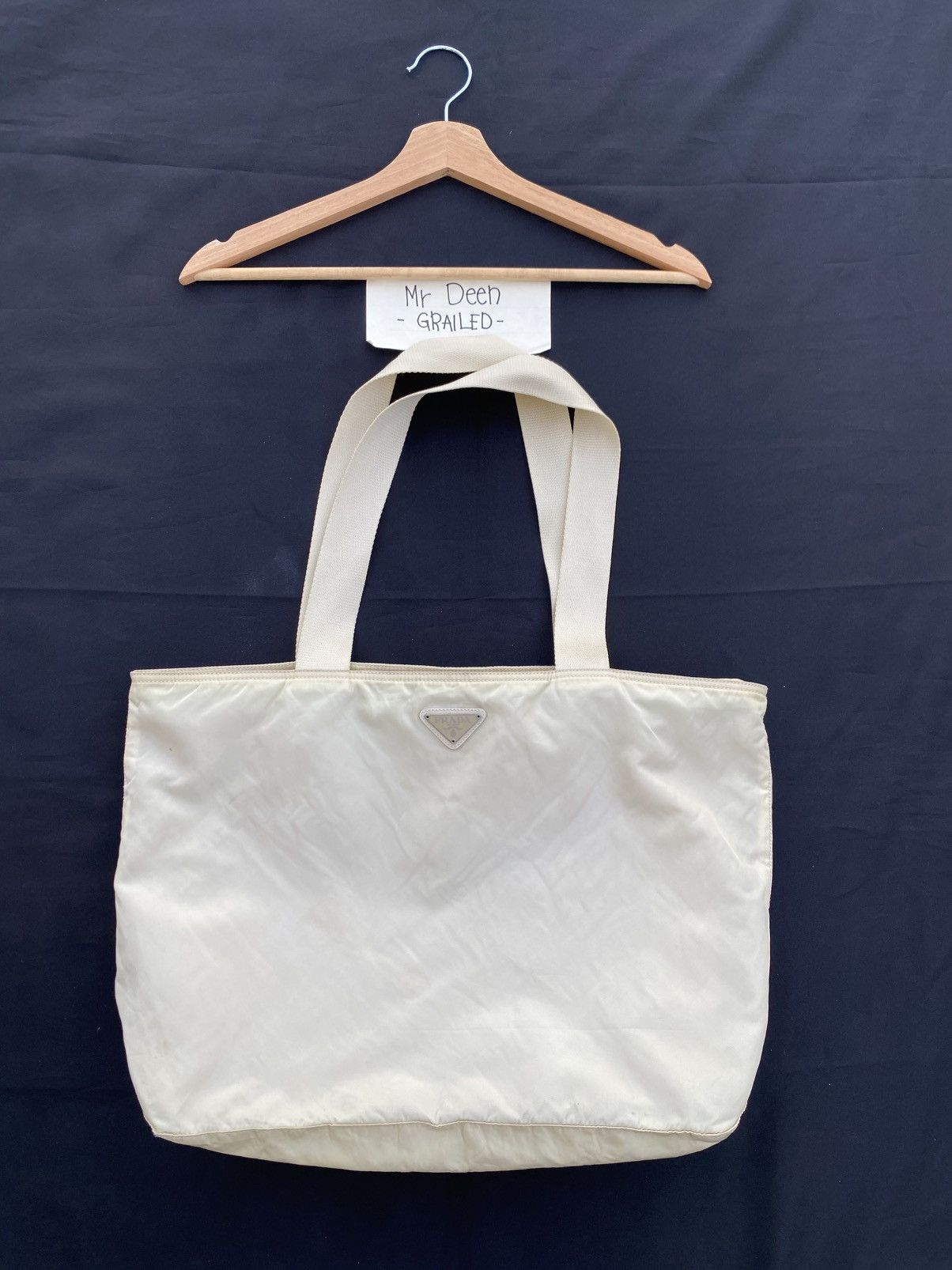 Prada Rare Vintage PRADA Nylon Tote Bag Size ONE SIZE - 1 Thumbnail