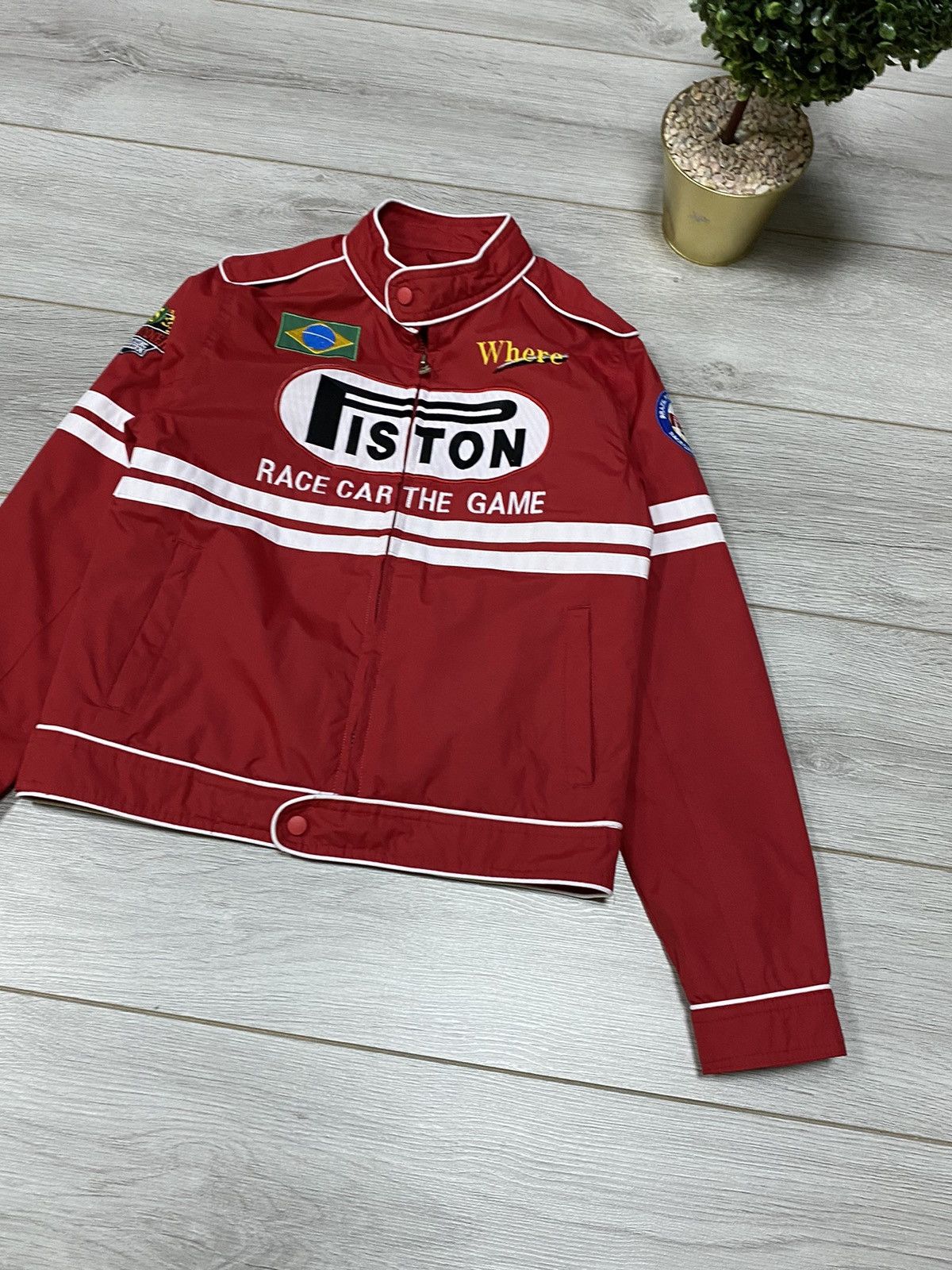 Other Piston Brazil Racing Jacket big logo Size M / US 6-8 / IT 42-44 - 9 Thumbnail