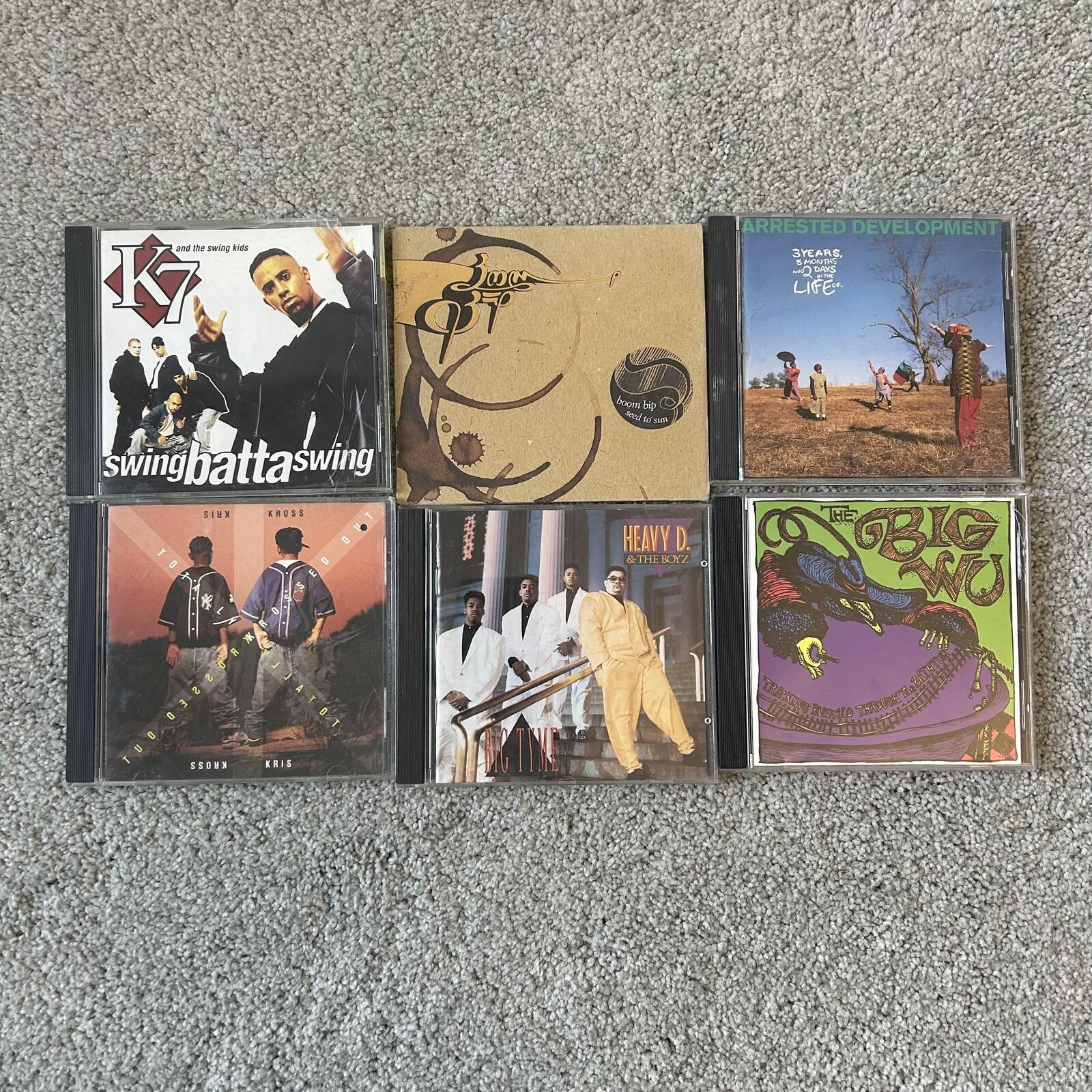 Other LOT 6 CD’s,HIP HOP,THE BIG WU LIKE NEW NO SCRATCHES ON DISC Size ONE SIZE - 1 Preview