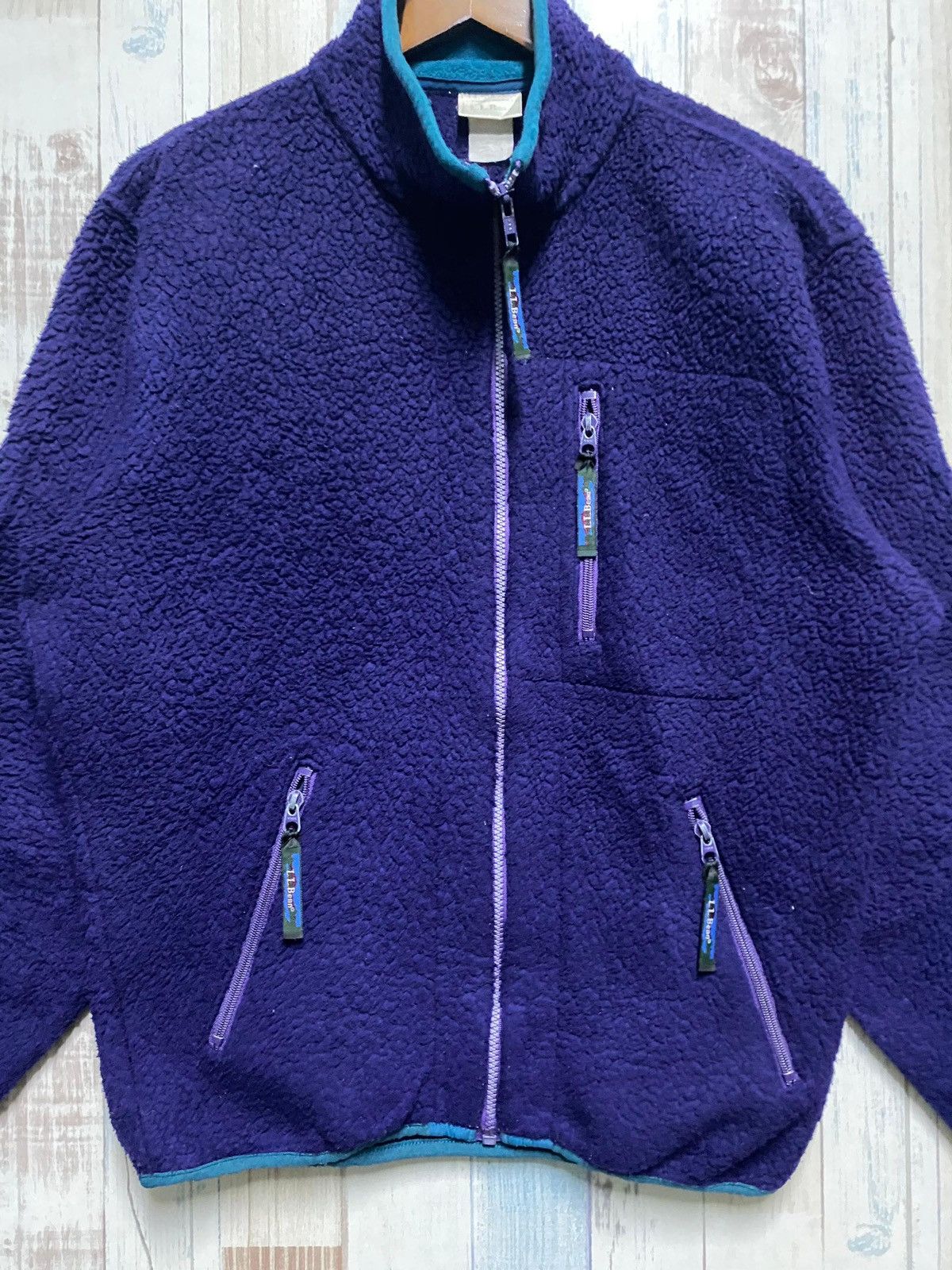L.L. Bean × Vintage Vintage 90s L.L. Bean Fleece Size US M / EU 48-50 / 2 - 4 Thumbnail