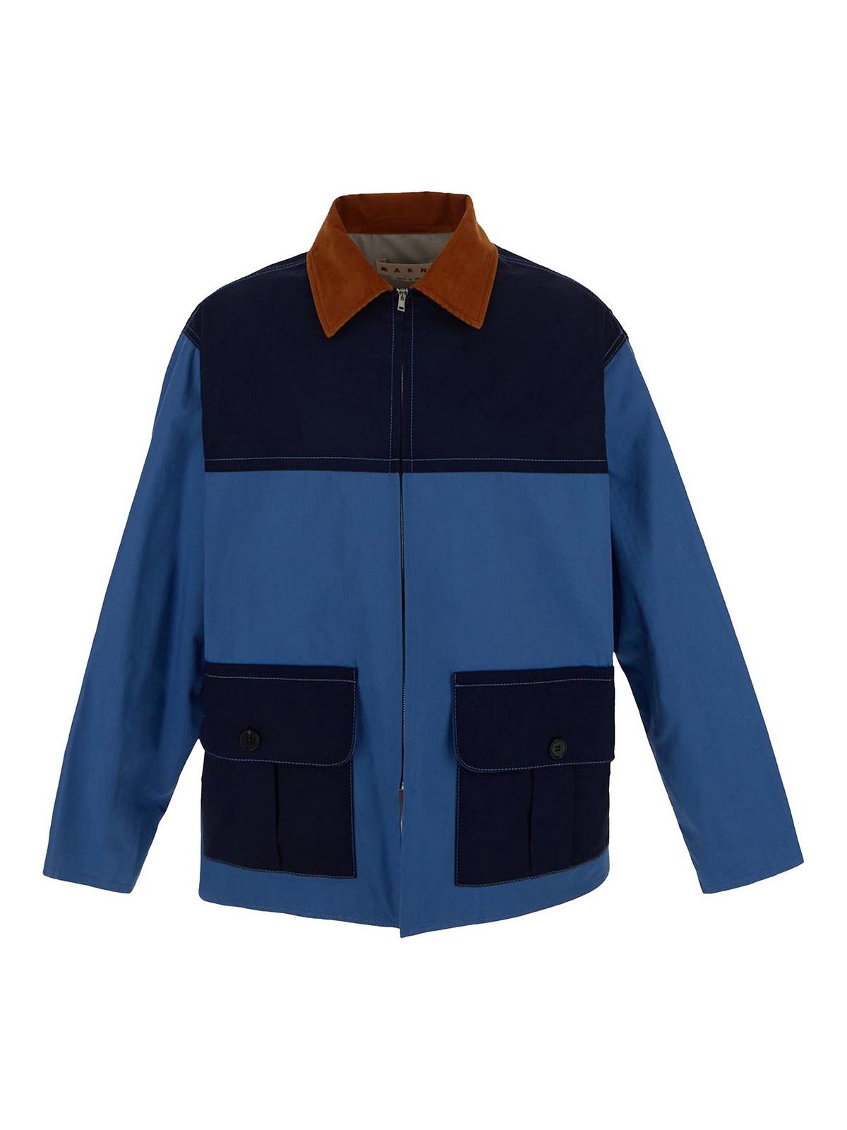 Marni o1y0225 Zip Jacket in Multicolor Size US M / EU 48-50 / 2 - 1 Thumbnail