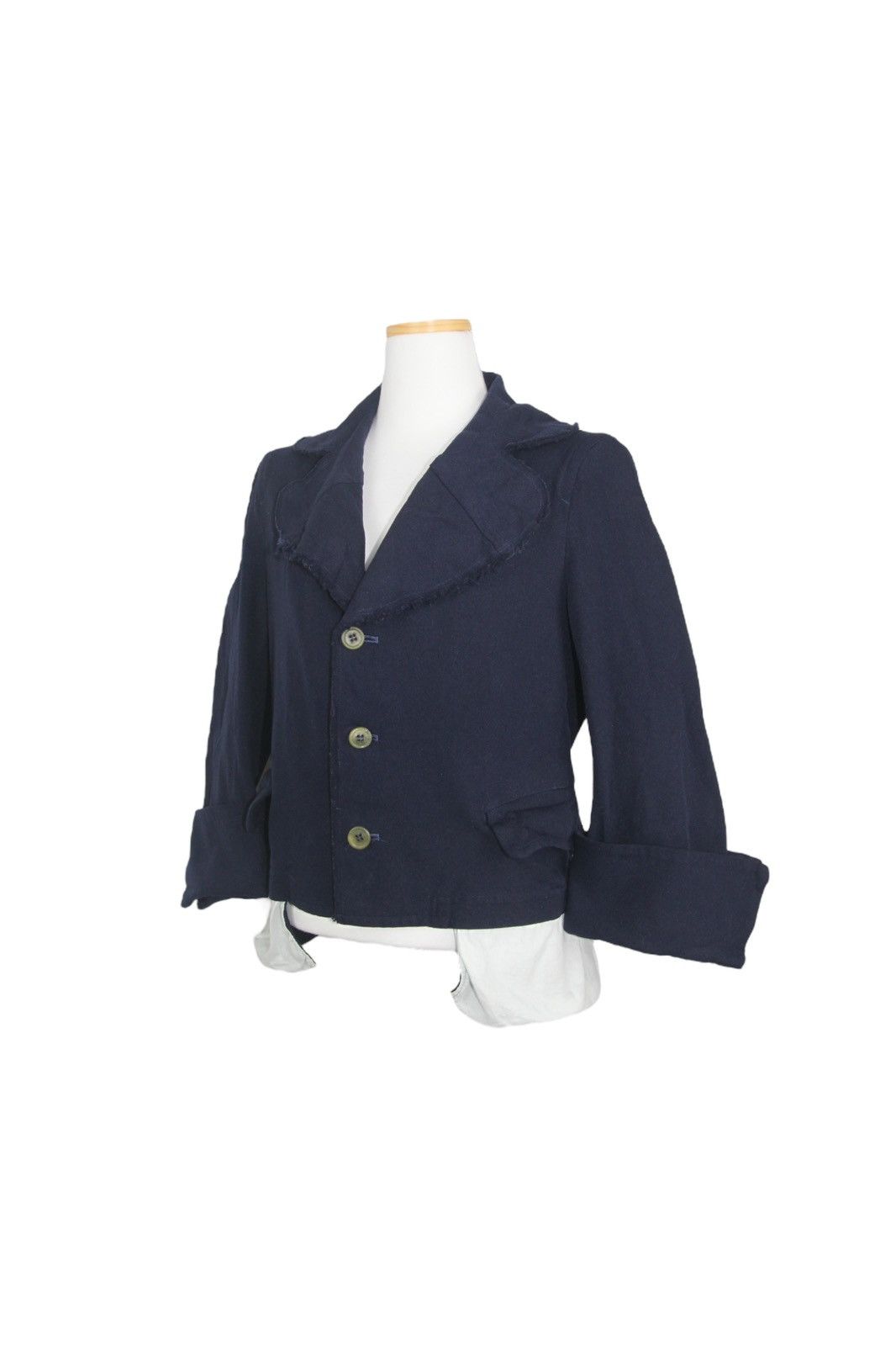 Comme des Garcons COMME des GARCONS Mainline 07AW Cut-Off Layered Jacket Size S / US 4 / IT 40 - 3 Thumbnail