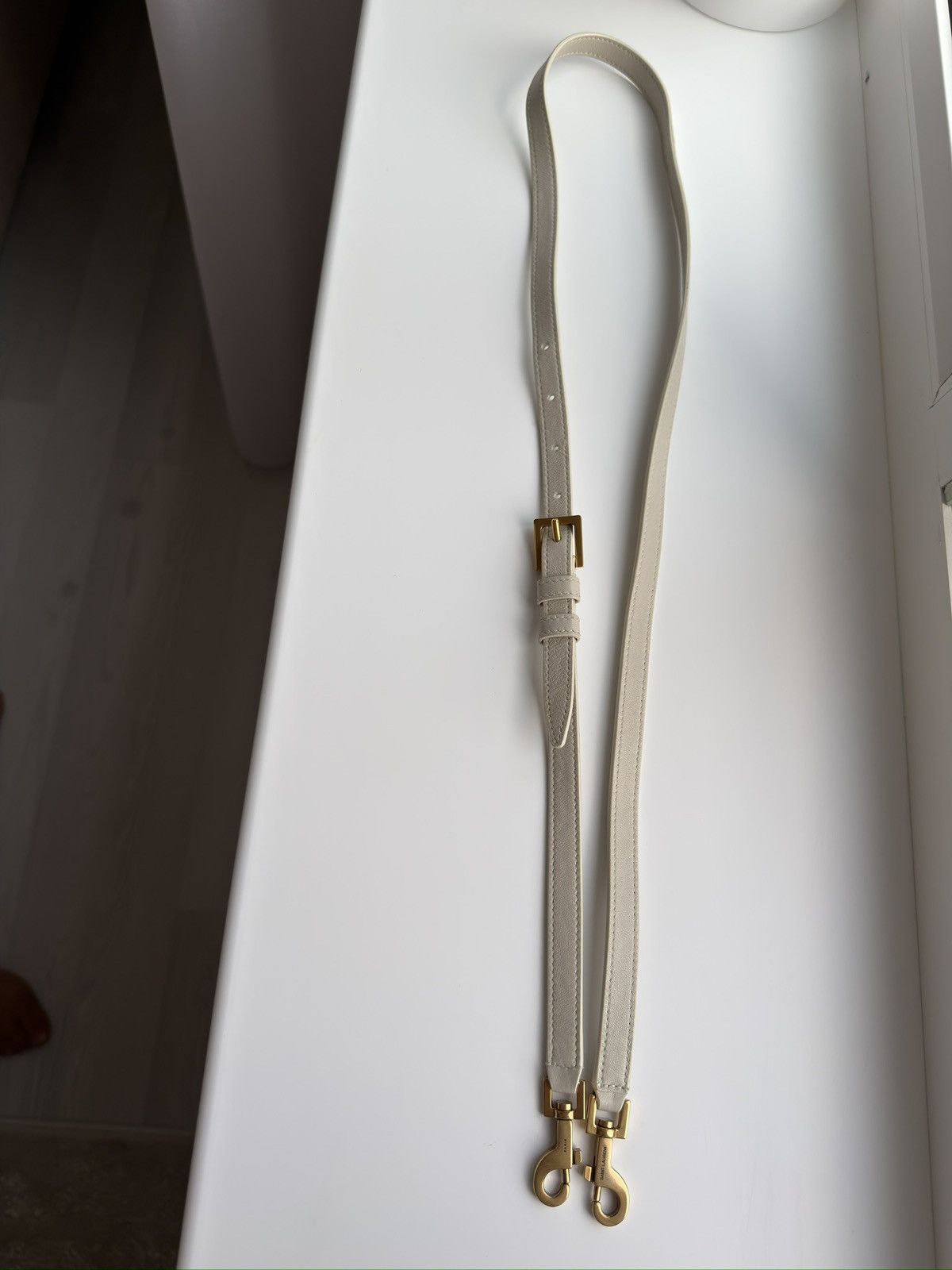 Yves Saint Laurent Saint Laurent Gaby Vanity Bag Off White Size ONE SIZE - 13 Thumbnail