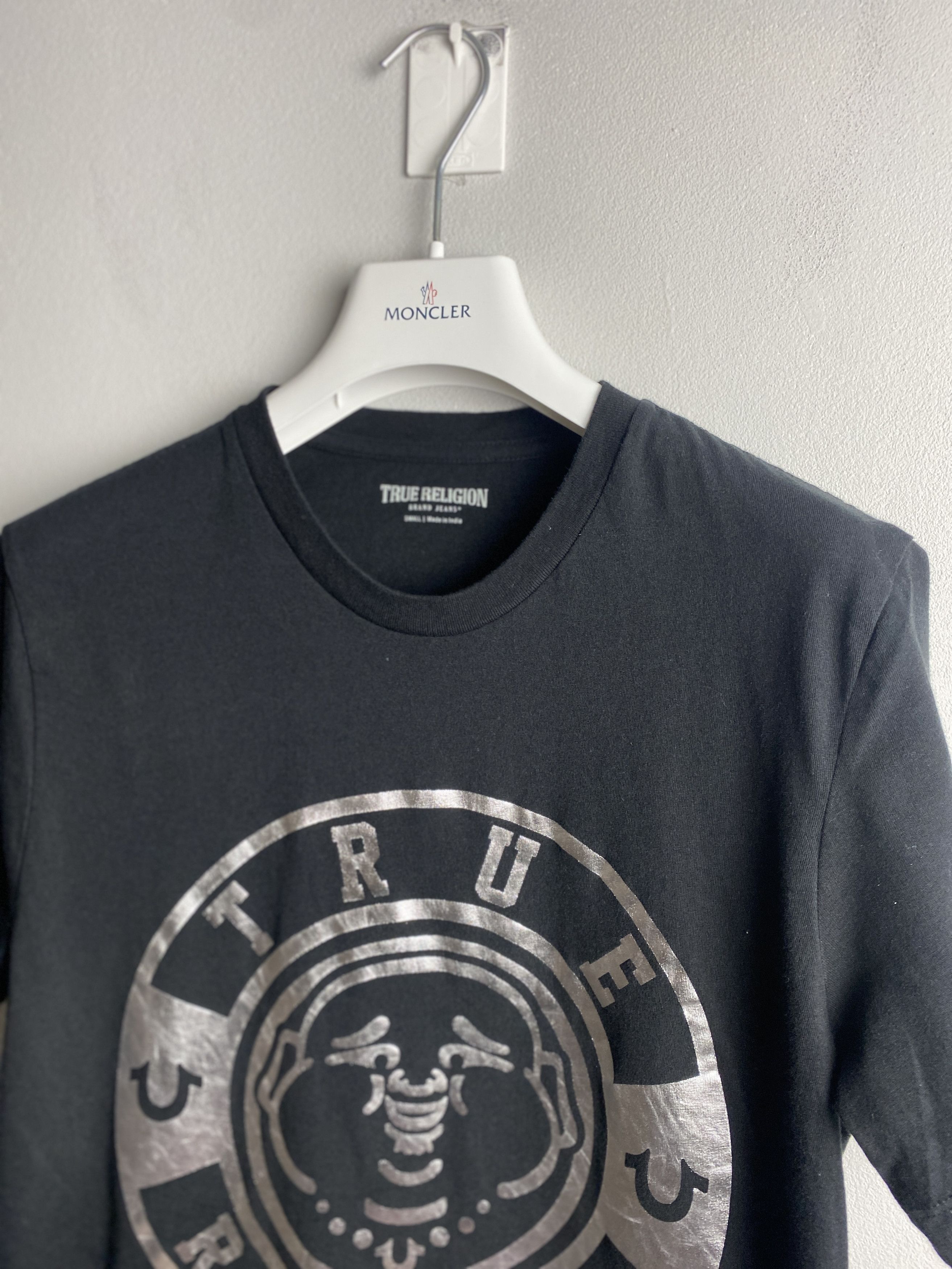 True Religion True Religion Budda print t-shirt tee silver drip Size US S / EU 44-46 / 1 - 2 Thumbnail