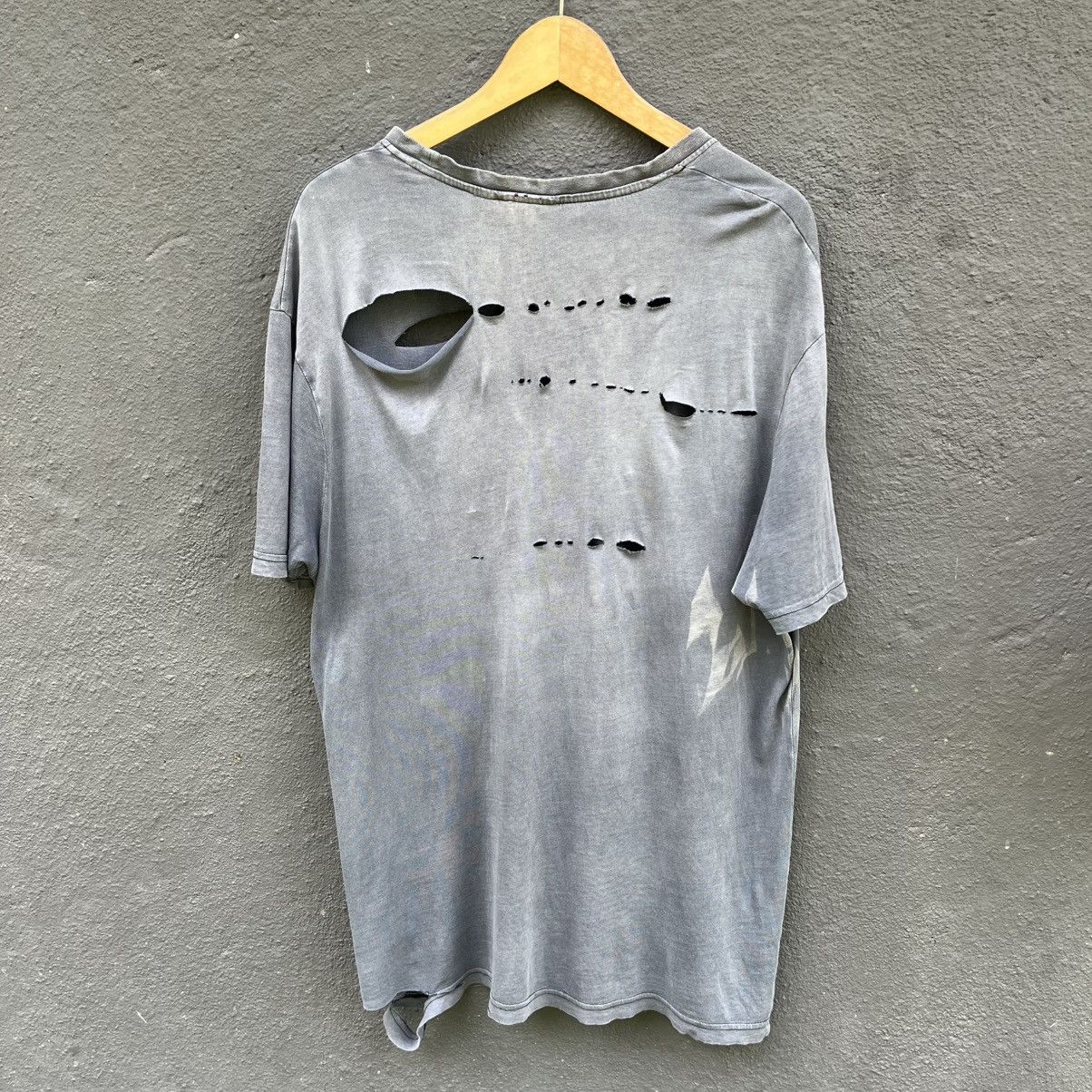 Band Tees Thrashed Faded Distressed Ramones Band Tee Size US L / EU 52-54 / 3 - 5 Thumbnail