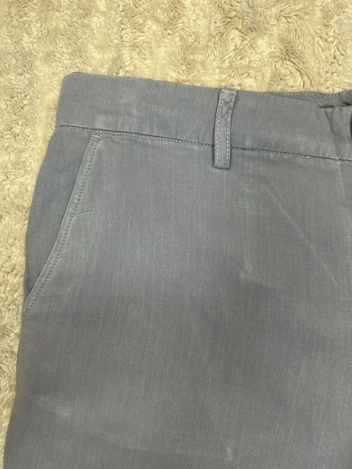 Vince Vince slate grey cotton-linen blend chino shorts Size 32 Size US 32 / EU 48 - 2 Thumbnail