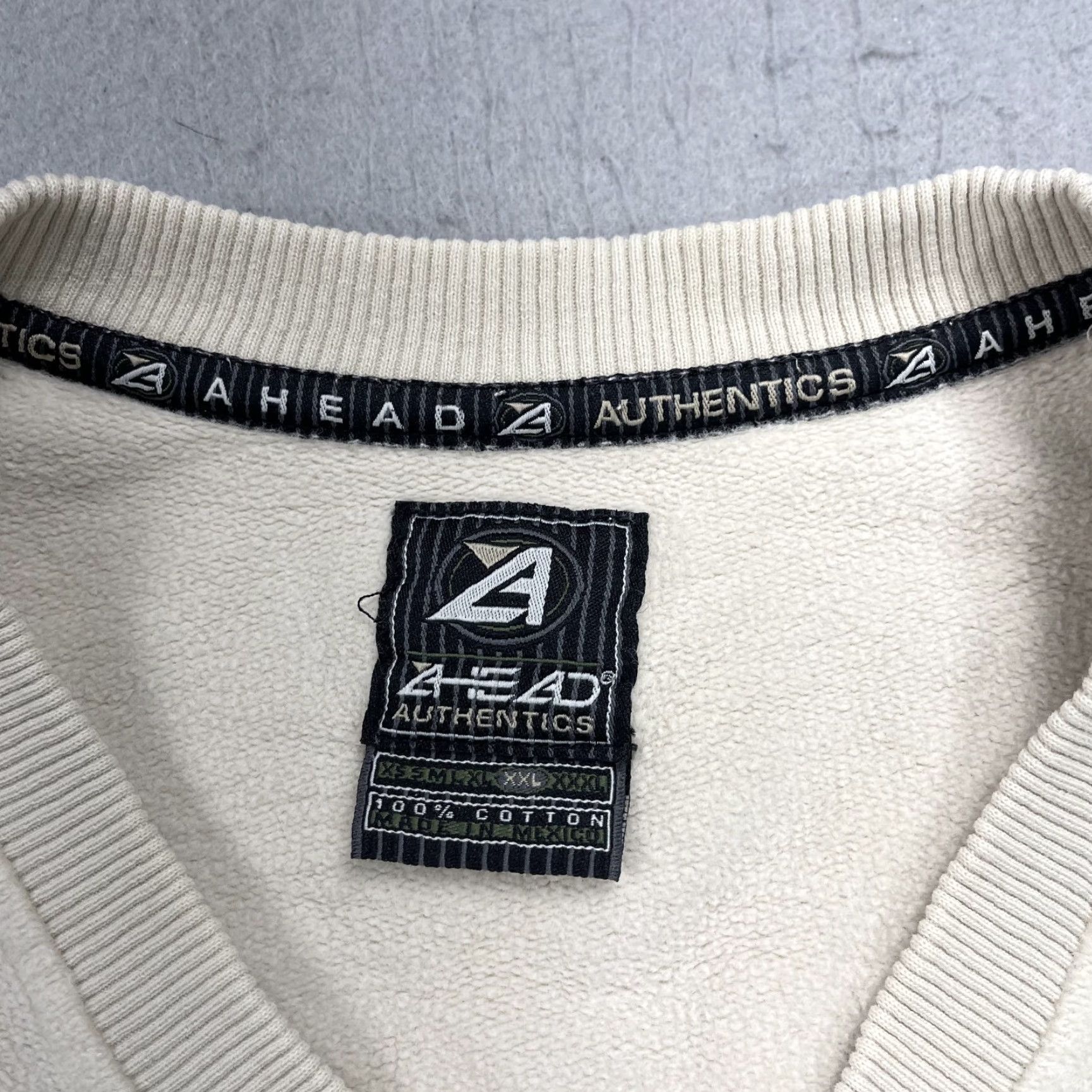 Vintage VINTAGE Ahead Golf Vest Mens 2XL Beige Cotton PGA Tour Sleeveless Logo 90s Size US XXL / EU 58 / 5 - 4 Thumbnail