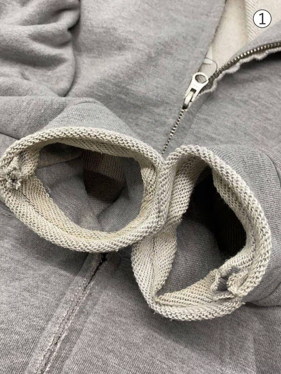 Number (N)ine Exposed Seam Zip Hoodie Size US L / EU 52-54 / 3 - 4 Thumbnail