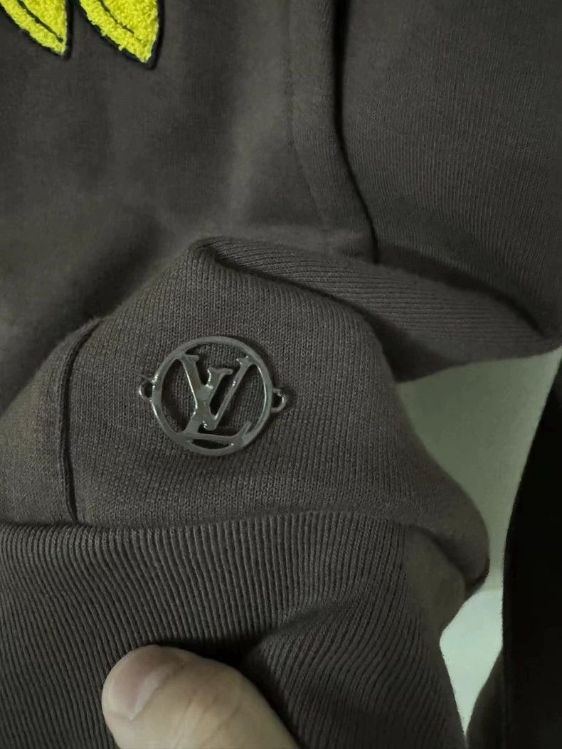 Louis Vuitton Louis Vuitton Brown Bee Hoodie 2501-Nextarrow Size US S / EU 44-46 / 1 - 3 Thumbnail