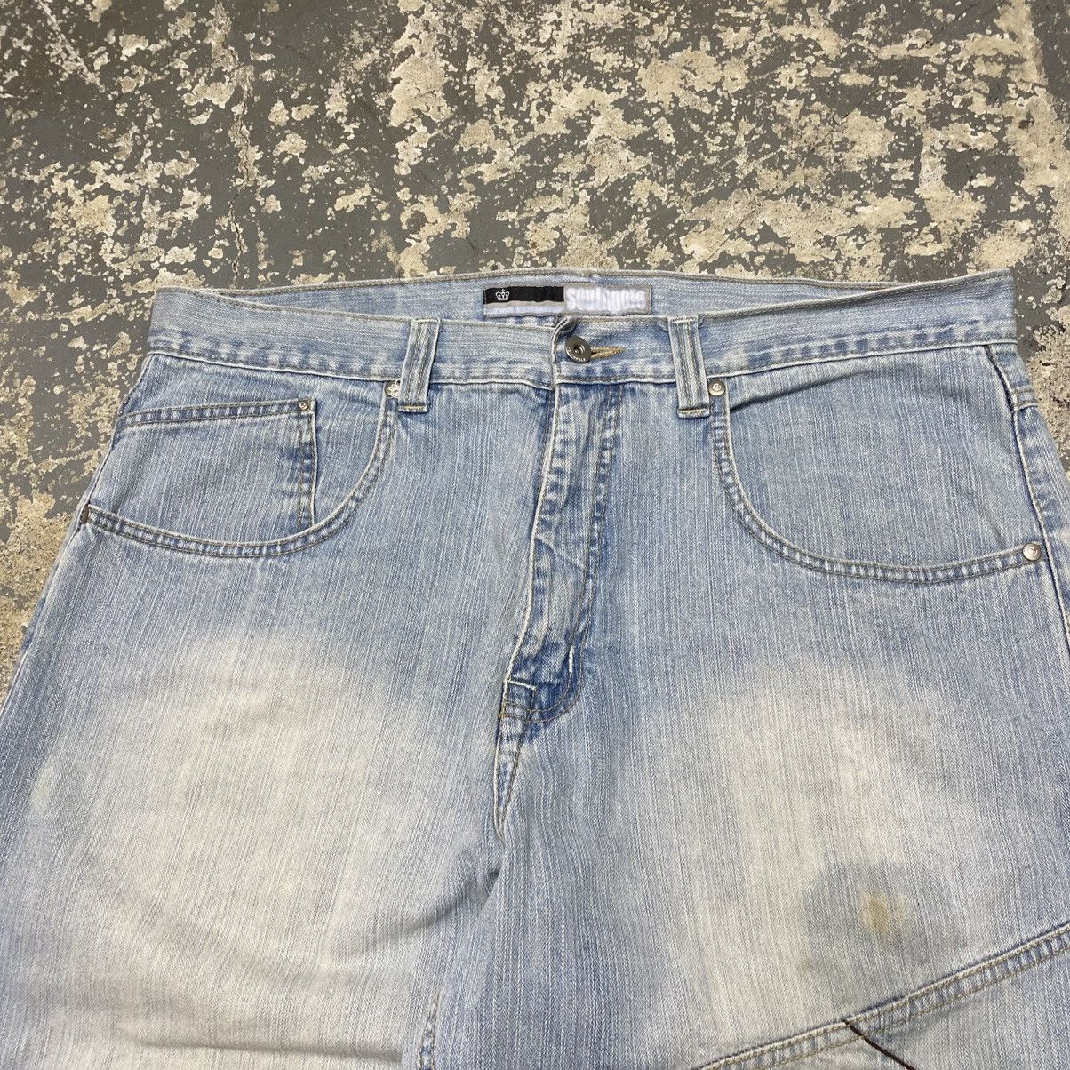 Southpole × Vintage Vintage Southpole Patchwork Reworked Y2K Denim Baggy Jeans Size US 39 - 14 Thumbnail