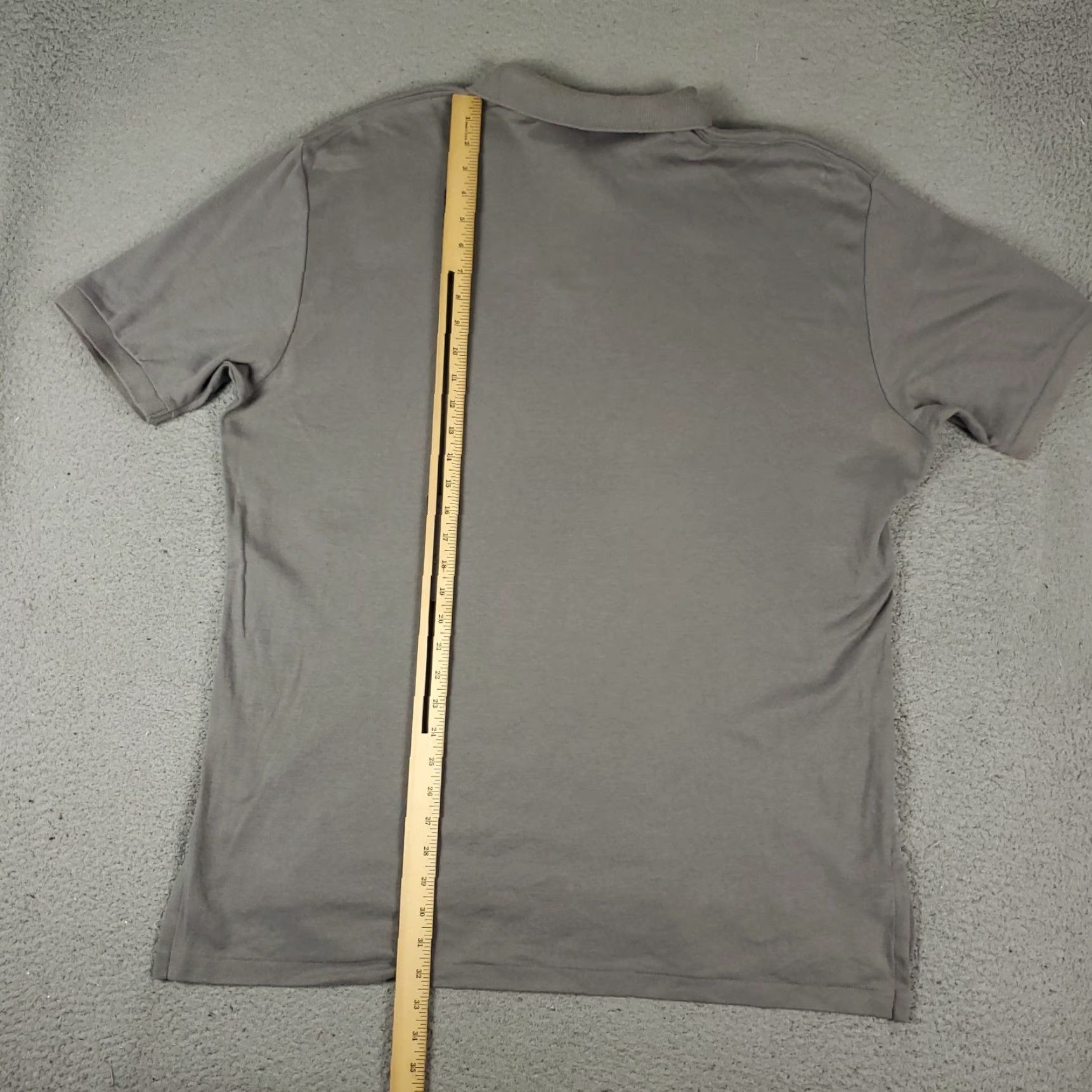 Ralph Lauren Ralph Lauren Polo Shirt Mens XL Gray Casual Short Sleeve Solid Logo Size US XL / EU 56 / 4 - 7 Thumbnail