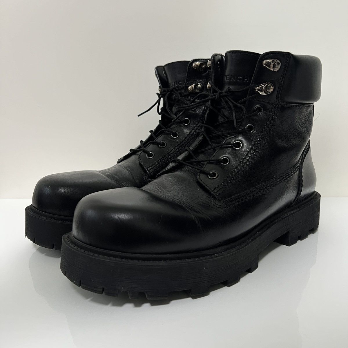 Givenchy Givenchy 4G Motif Ankle Leather Boots Size US 10 / EU 43 - 3 Thumbnail