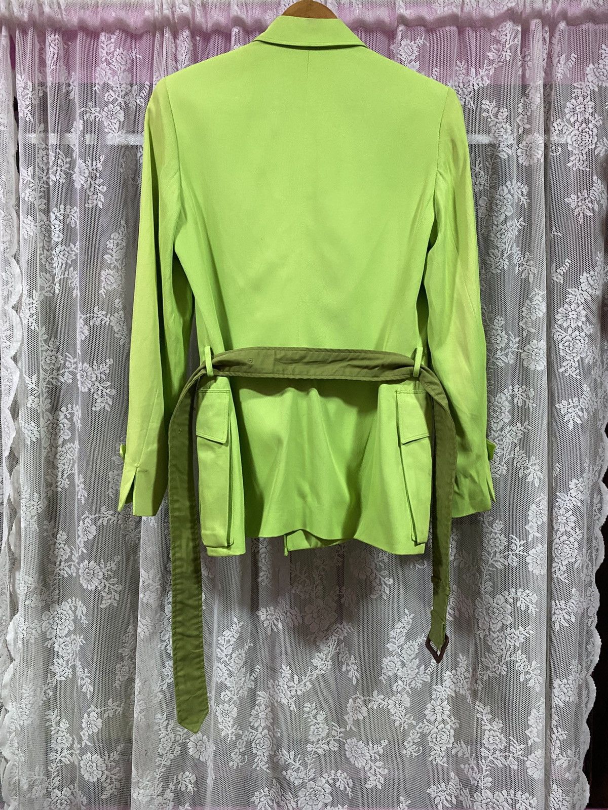 Versace Vintage 70s Gianni Versace Collection Double Breasted Jacket Size S / US 4 / IT 40 - 3 Thumbnail