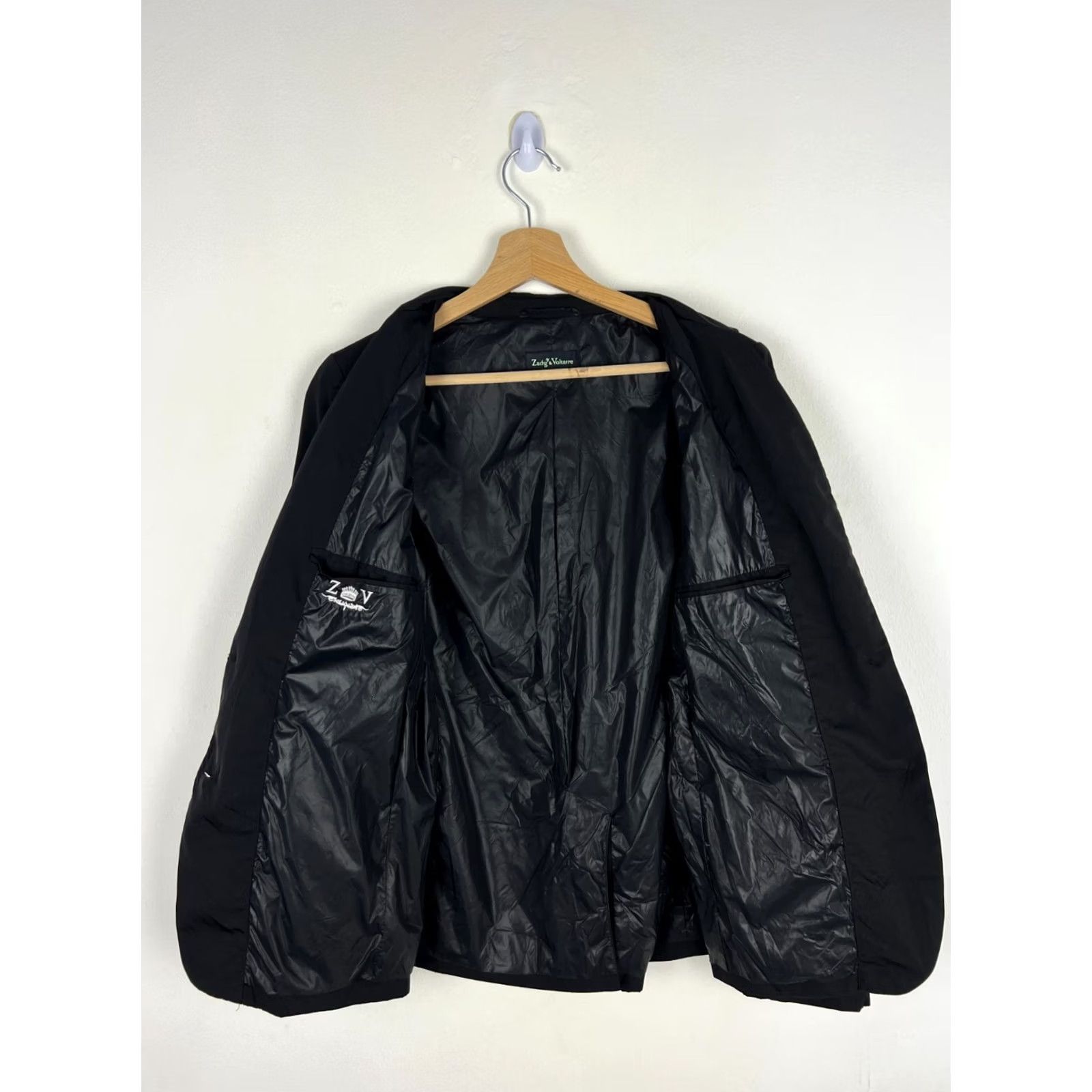 Zadig & Voltaire Zadig & Voltaire Blazer Jacket Black Vintage Size Small S Men's Size 36R - 6 Thumbnail
