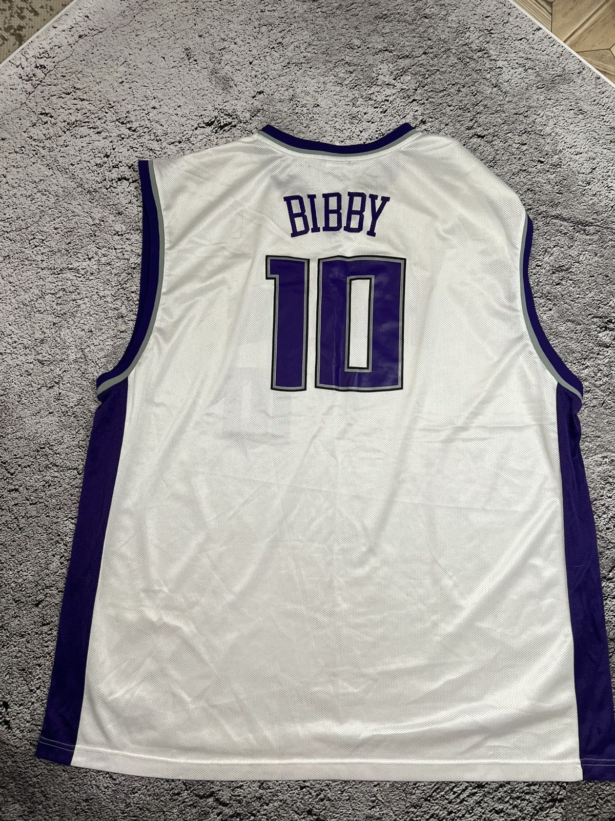 NBA × Reebok × Vintage VTG 90’s Sacramento Kings NBA Mike Bibby Reebok jersey Size US XXL / EU 58 / 5 - 5 Thumbnail