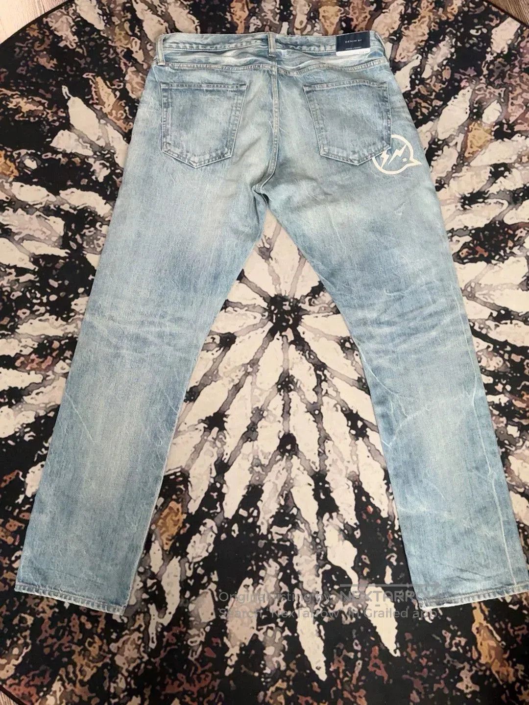 Visvim Vanquish Fragment Lightning Denim Jeans. Size US 30 / EU 46 - 2 Thumbnail