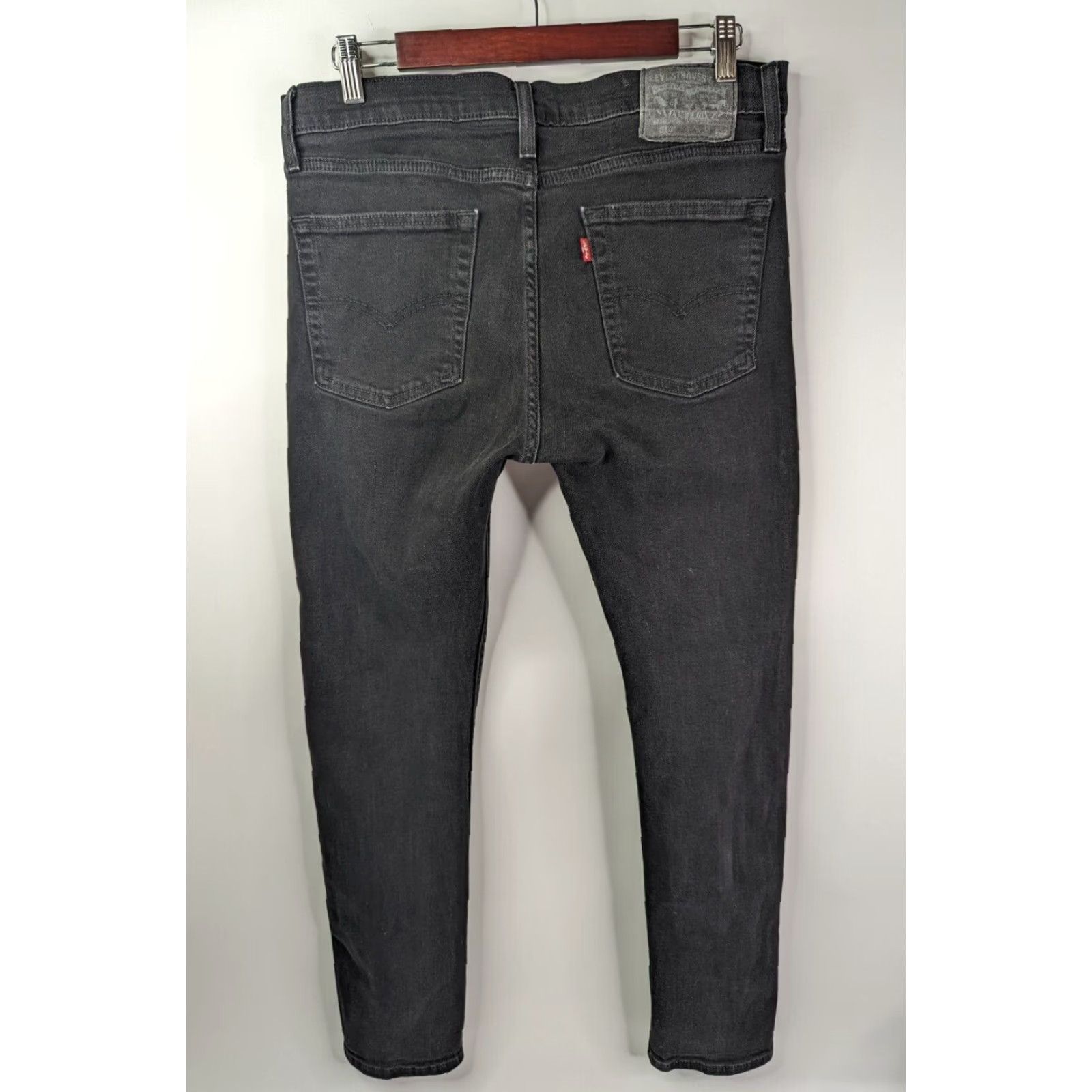 Levi's Levi's 510 Jeans Men's 33x29 Black Slim Stretch Denim Pants Size US 33 - 3 Thumbnail