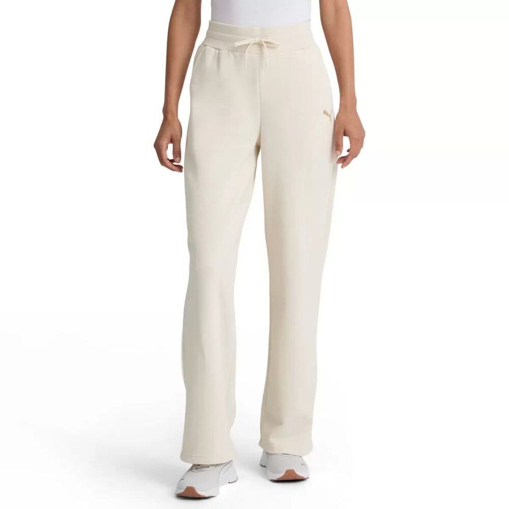 Puma NWT New Puma Fleece Straight Leg Ivory Jogger Size XXL Size 38" / US 16 / IT 52 - 1 Thumbnail