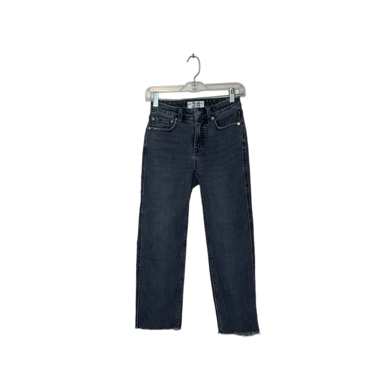 Free People We The Free black curvy ankle stretch jeans size 24 - 0 Size 25" / US 0 / IT 36 - 9 Thumbnail