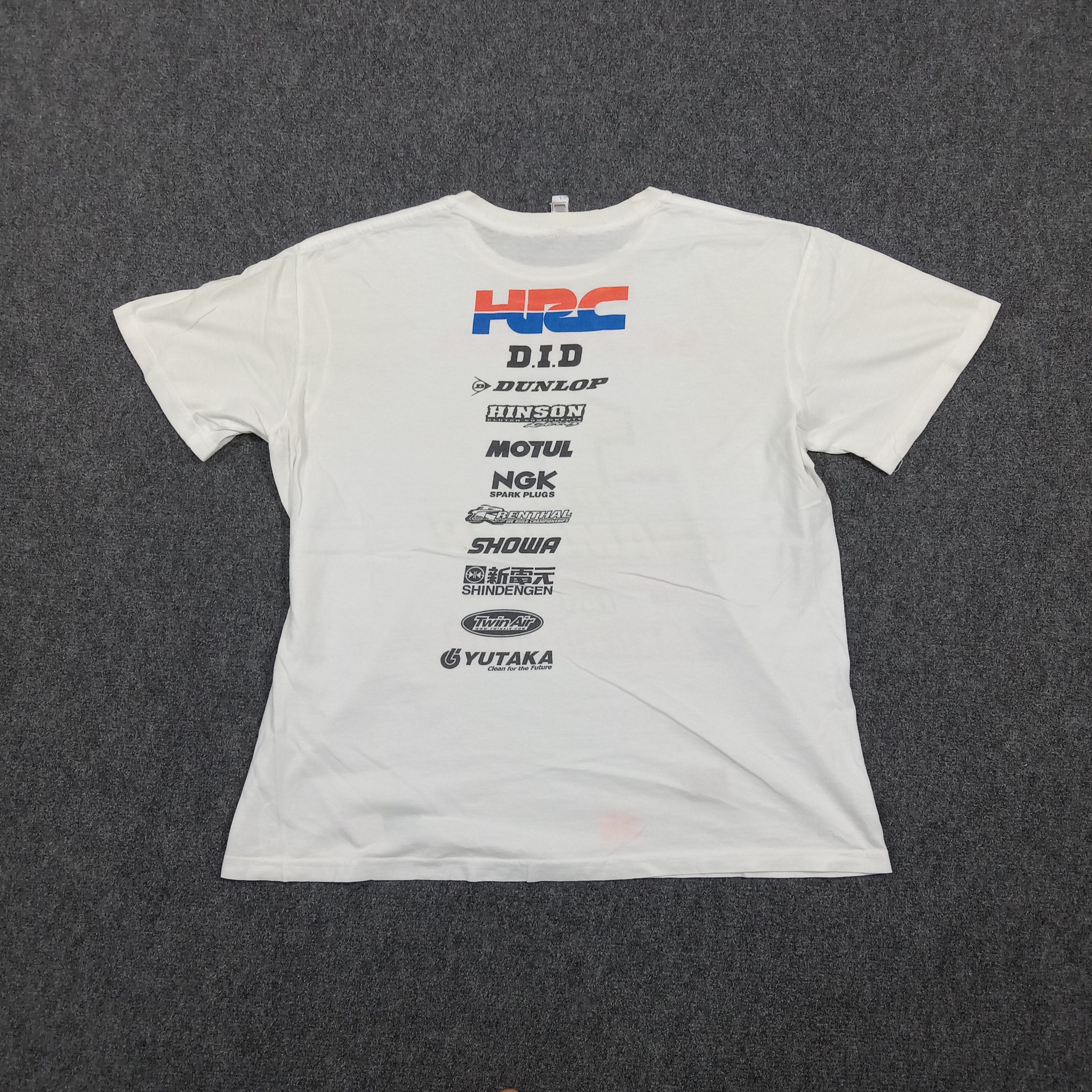 Honda 2014 Akira Narita Honda HRC Japanese Racing Tshirt C294N18 Size US L / EU 52-54 / 3 - 4 Thumbnail