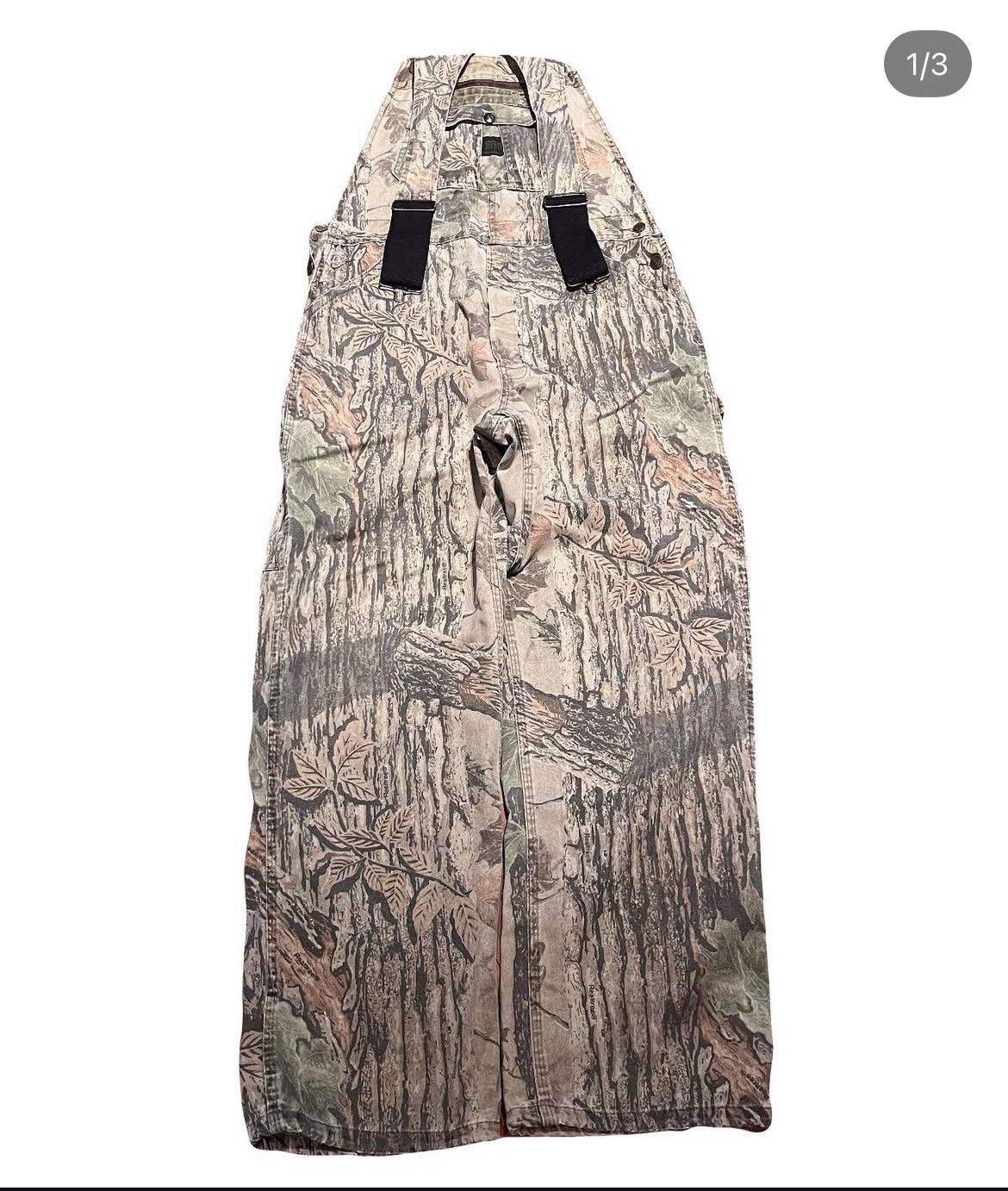 Vintage Vintage camo overalls Size US 33 - 1 Thumbnail
