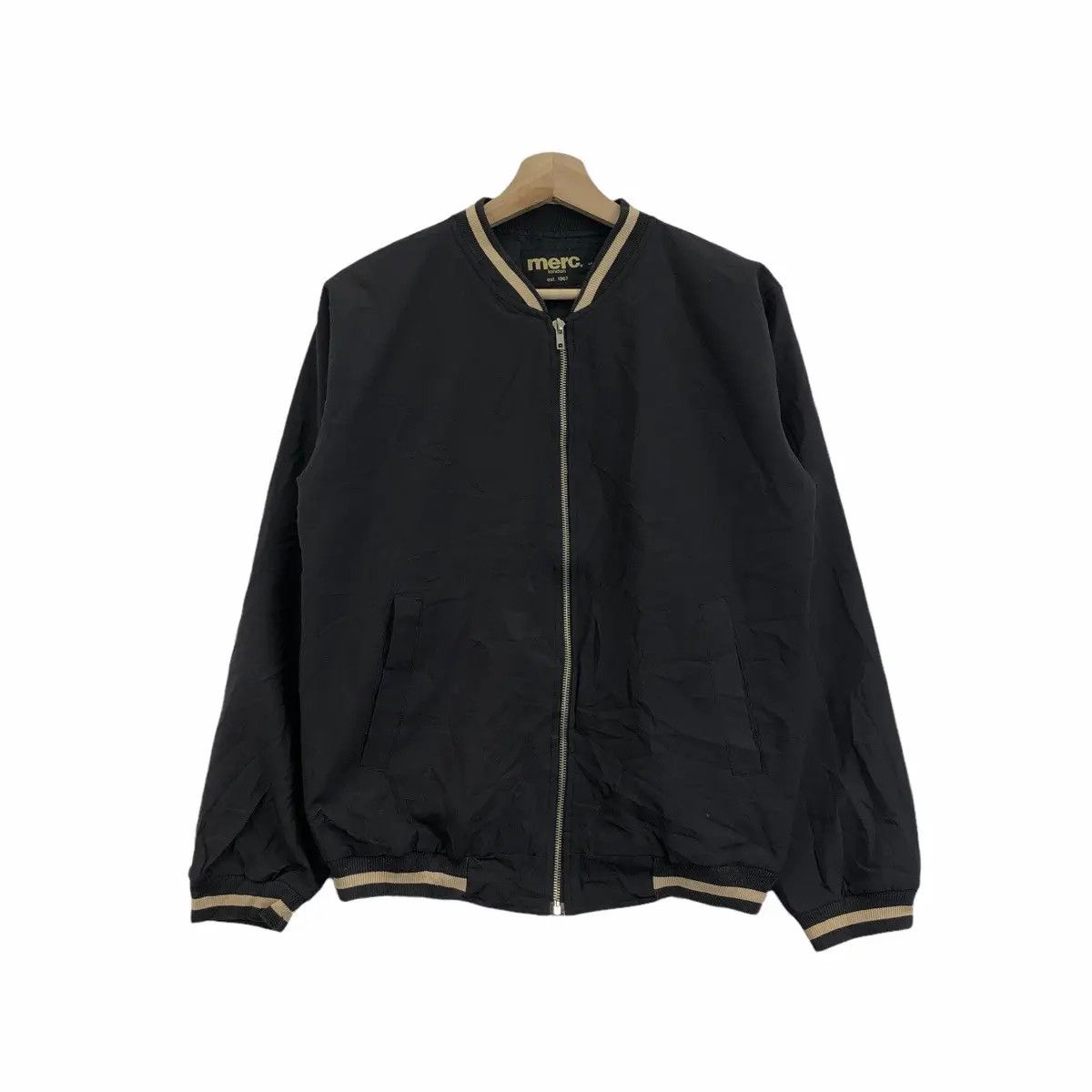 Merc Vtg MERC LONDON 1967 Minimalist Windbreaker Jacket Sweater Size US S / EU 44-46 / 1 - 1 Thumbnail