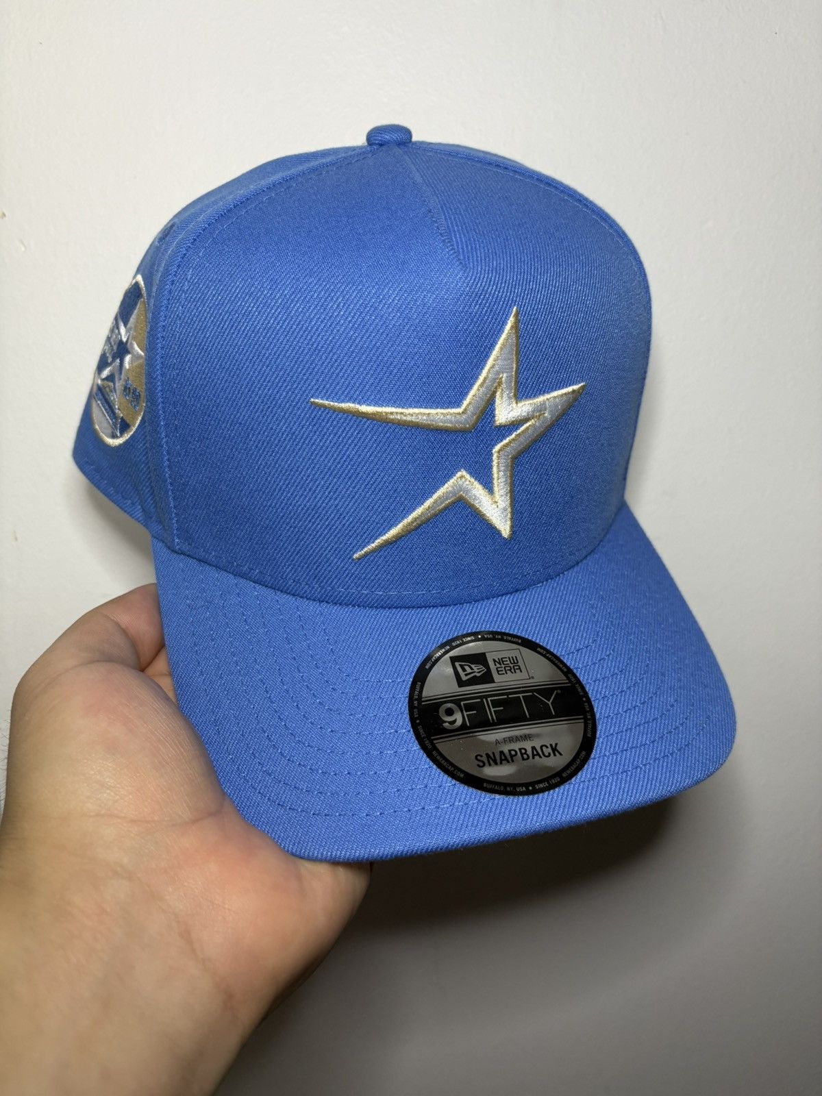 New Era Brand New MLB Houston Astros Snapback Hat New Era A-Frame Size ONE SIZE - 1 Thumbnail
