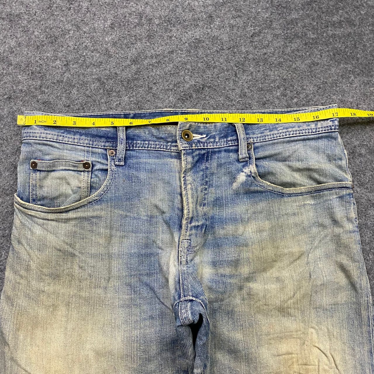 Tete Homme Vintage Tete Homme Distressed Denim Size US 34 / EU 50 - 4 Thumbnail