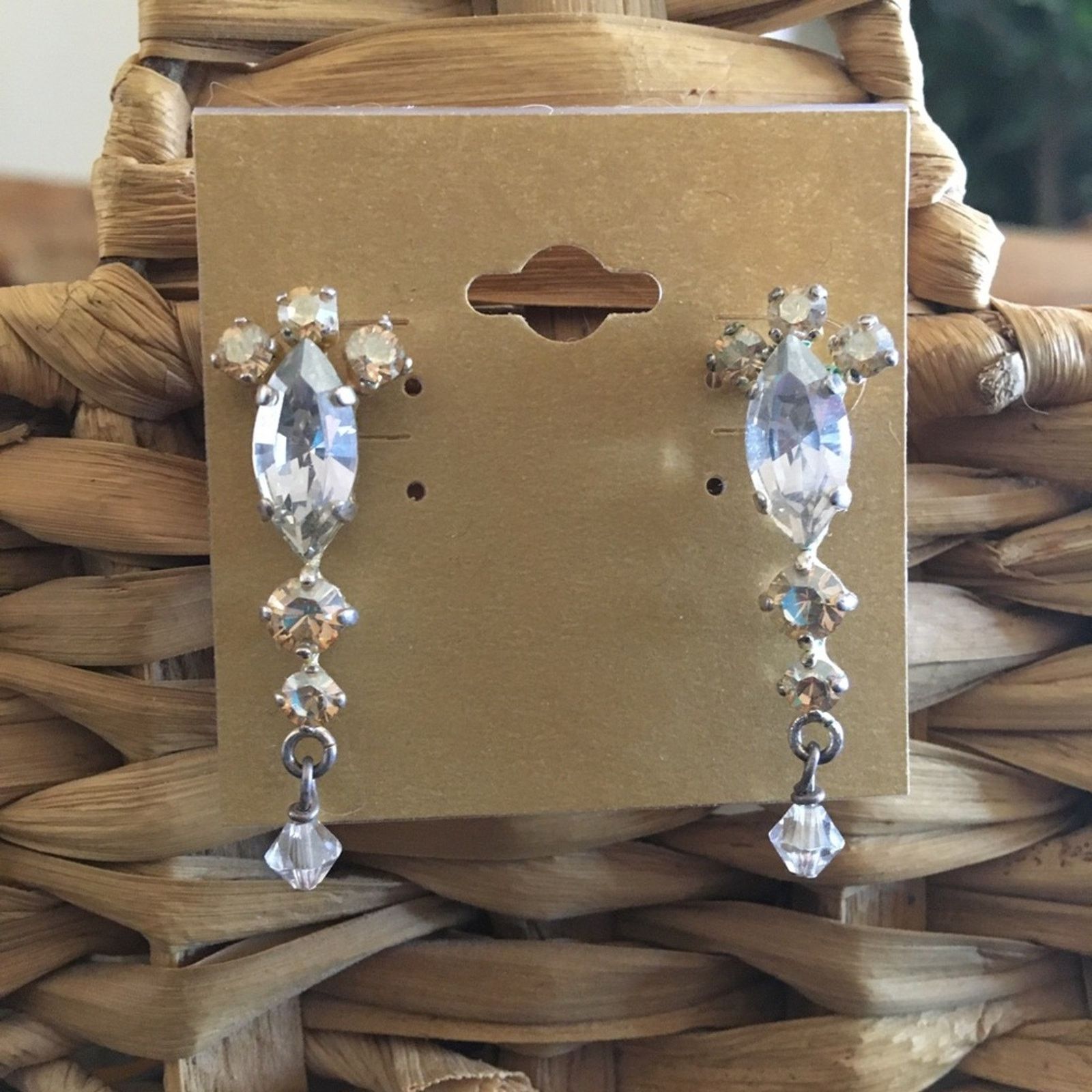 Vintage Vintage 90s Aura Tout Vu Paris couture earrings Size ONE SIZE - 1 Thumbnail