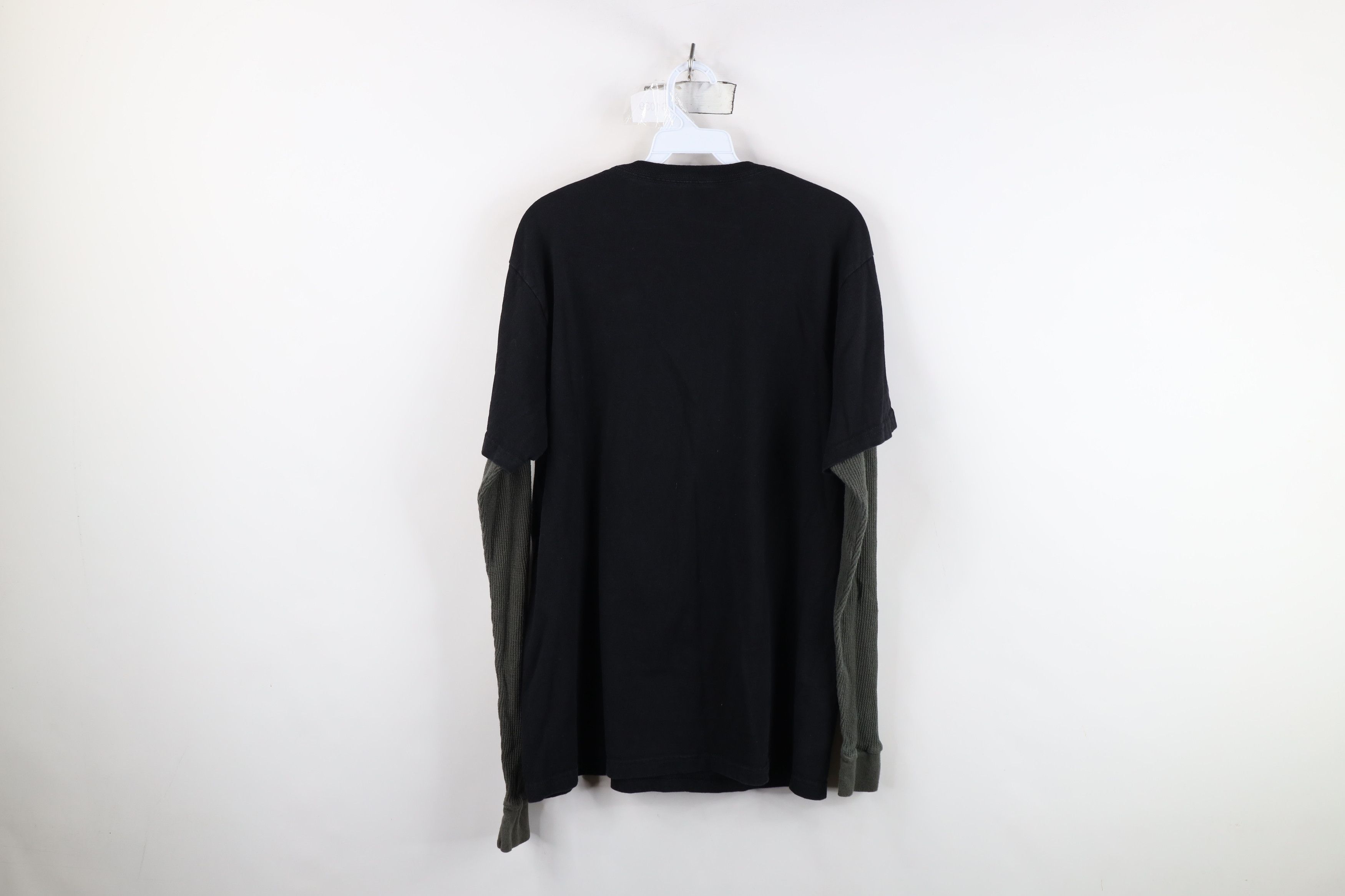 Vintage Vintage Y2K Call of Duty Ghosts Knit Long Sleeve T-Shirt Size US L / EU 52-54 / 3 - 12 Thumbnail