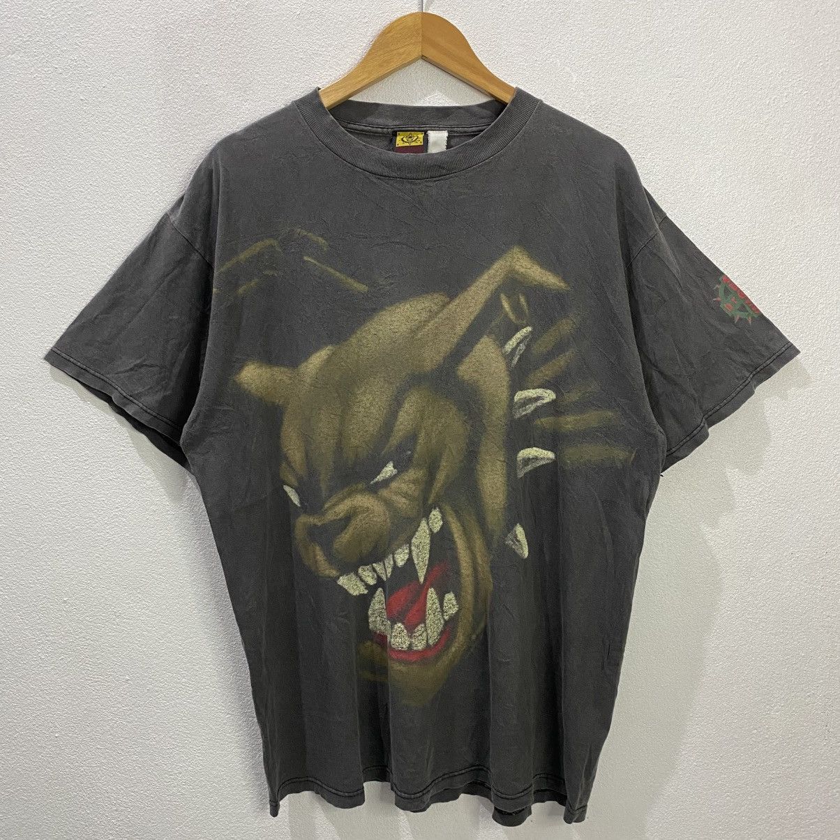 Vintage 90’s Cross Breed Pit Bull Big Print
