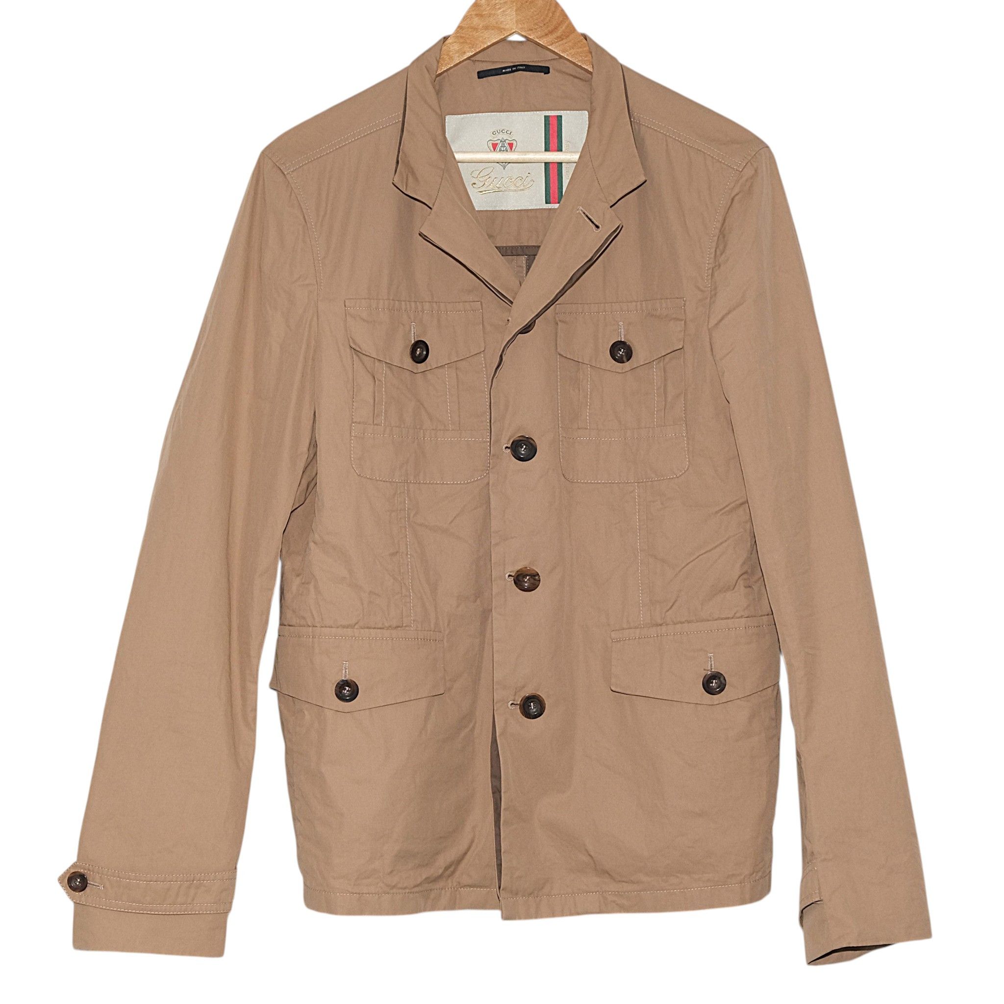 Gucci Field Safari Jacket Size US M / EU 48-50 / 2 - 1 Thumbnail