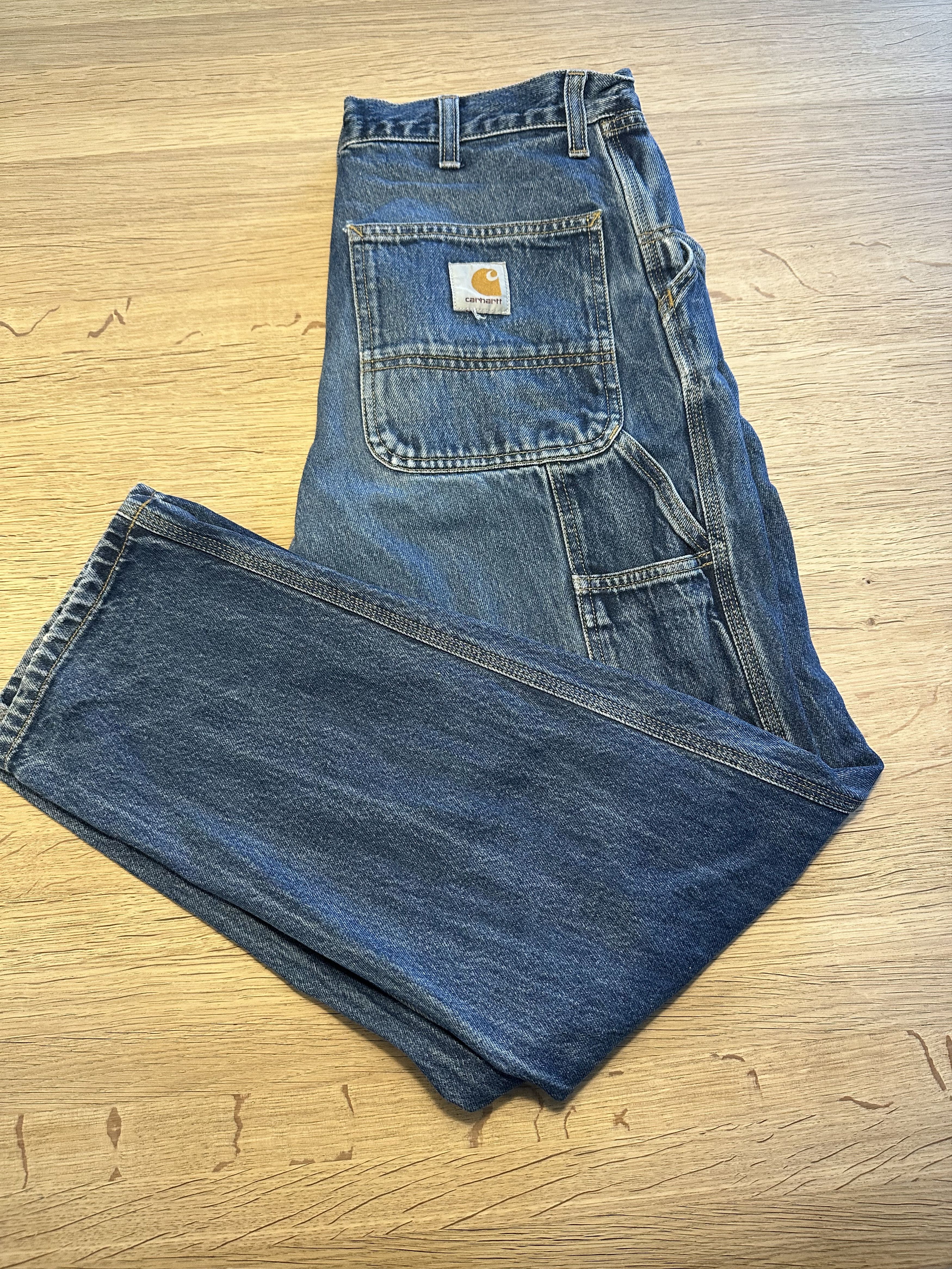Carhartt Wip × Vintage Carhartt WIP - single knee jeans Size US 26 / EU 42 - 1 Thumbnail