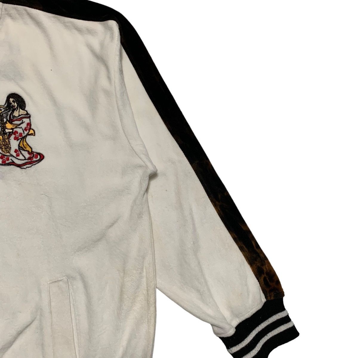 Japanese Brand Defective Struct Sukajan Geisha Sweater Jacket Size US XL / EU 56 / 4 - 6 Thumbnail