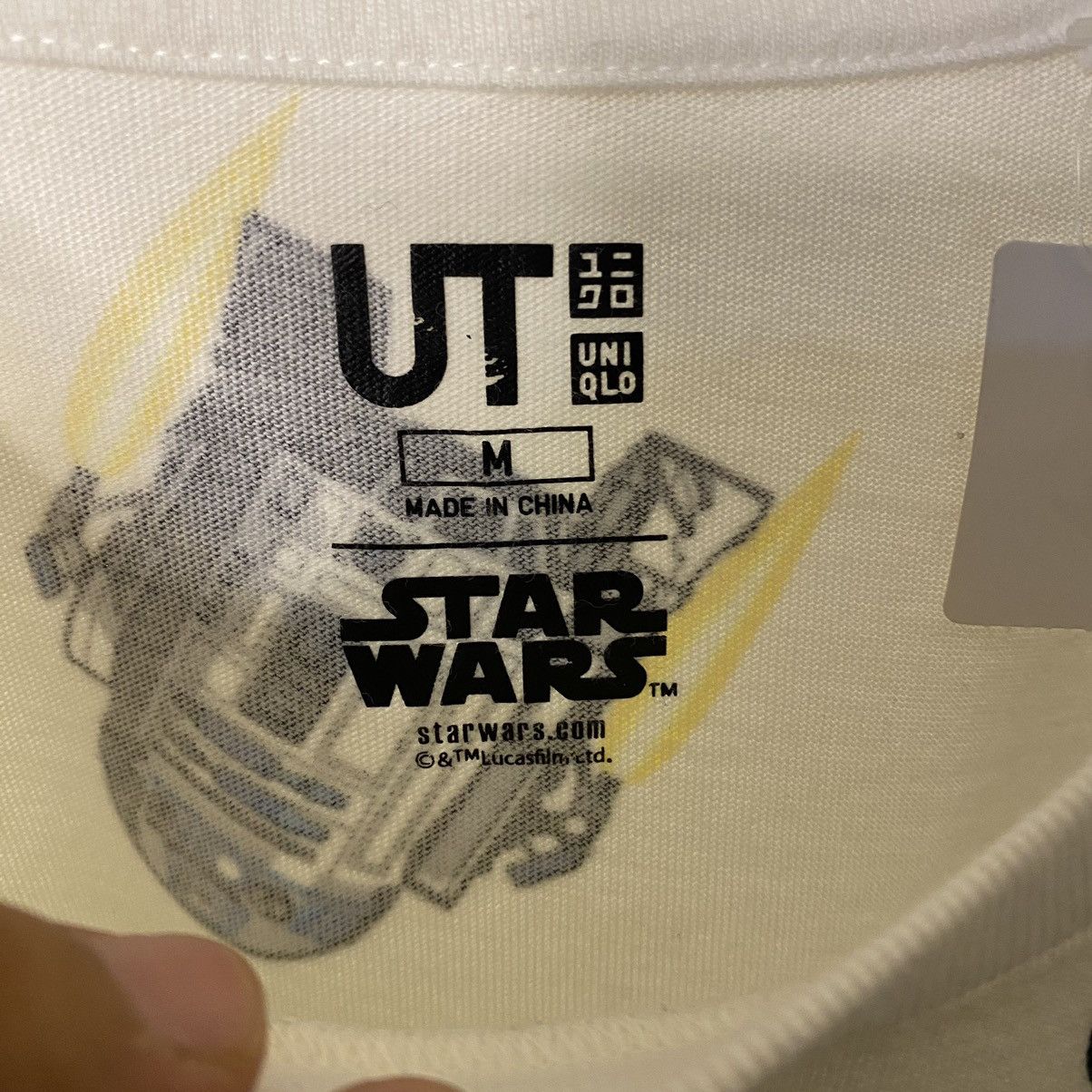 Japanese Brand × Star Wars × Uniqlo Uniqlo X Starwars Charcter Overprint Tshirt Size US M / EU 48-50 / 2 - 3 Thumbnail