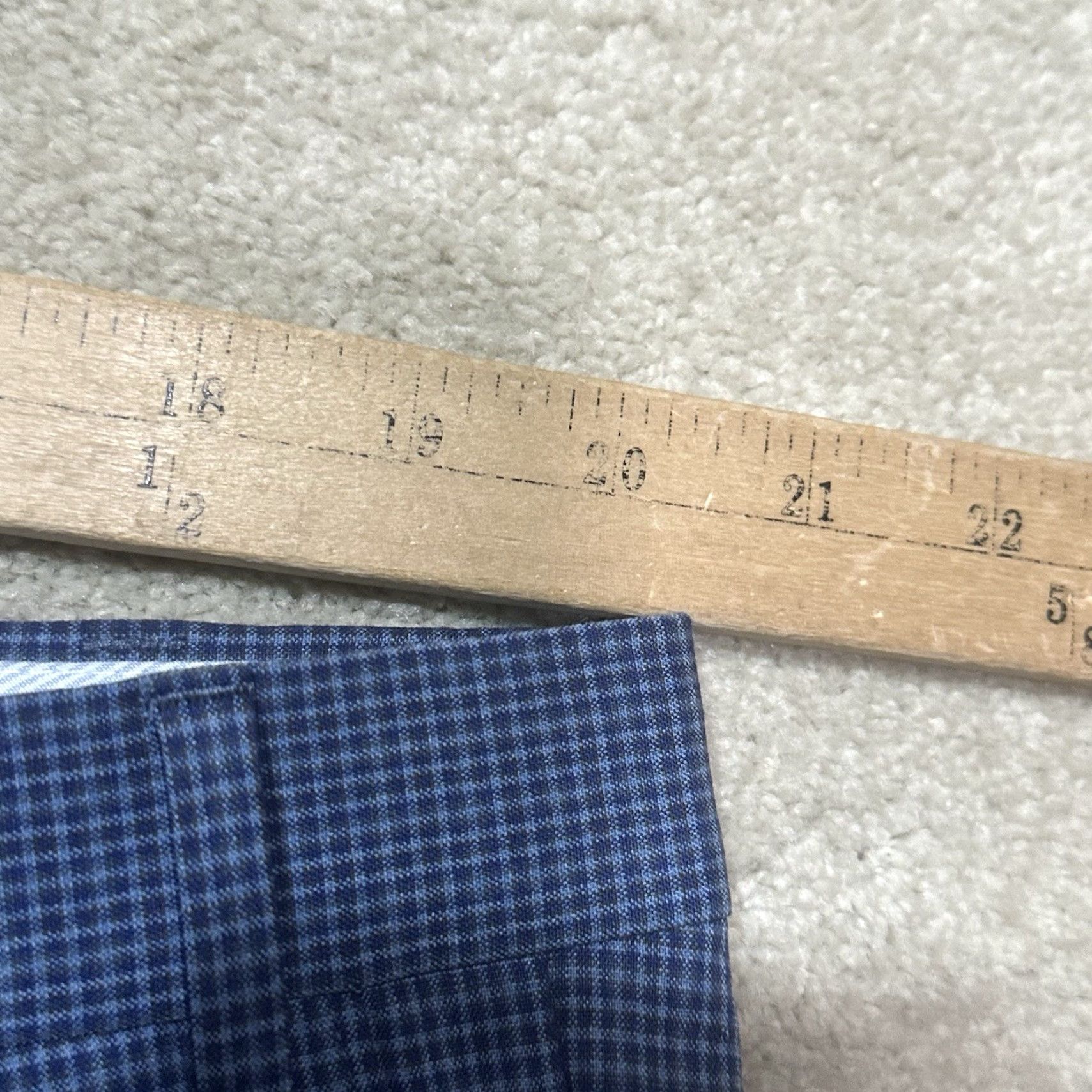 Polo Ralph Lauren Polo Ralph Lauren Pants Mens 40x30 Blue Pleated Dress Size US L / EU 52-54 / 3 - 6 Thumbnail