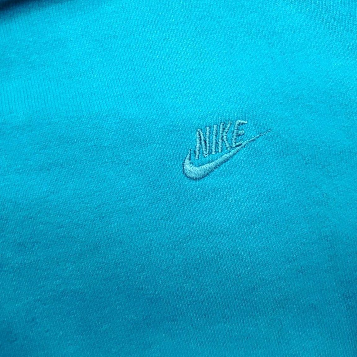 Nike VINTAGE Nike Jacket Womens M Turquoise Blue Full Zip 90s Retro Streetwear Nike Jacket Womens M Turquoise Blue Full Zip 90s Retro Streetwear Size M / US 6-8 / IT 42-44 - 5 Thumbnail