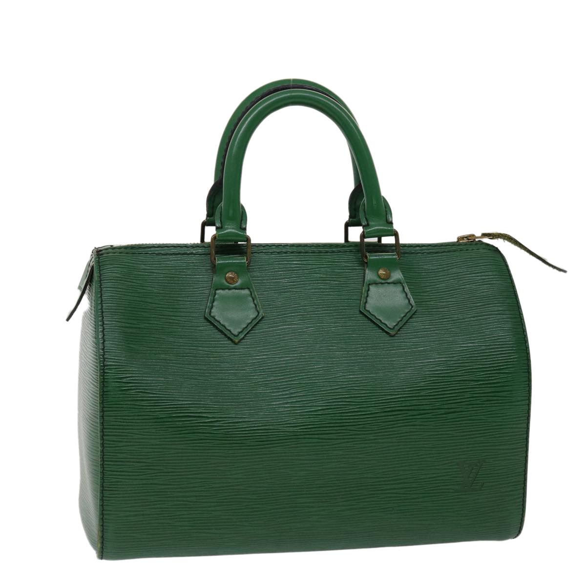 LOUIS VUITTON Handbag M43014 Speedy 25 Epi Leather green green