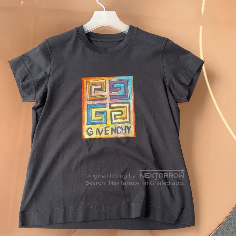Givenchy Givenchy Black Short Sleeve Size US M / EU 48-50 / 2 - 1 Thumbnail
