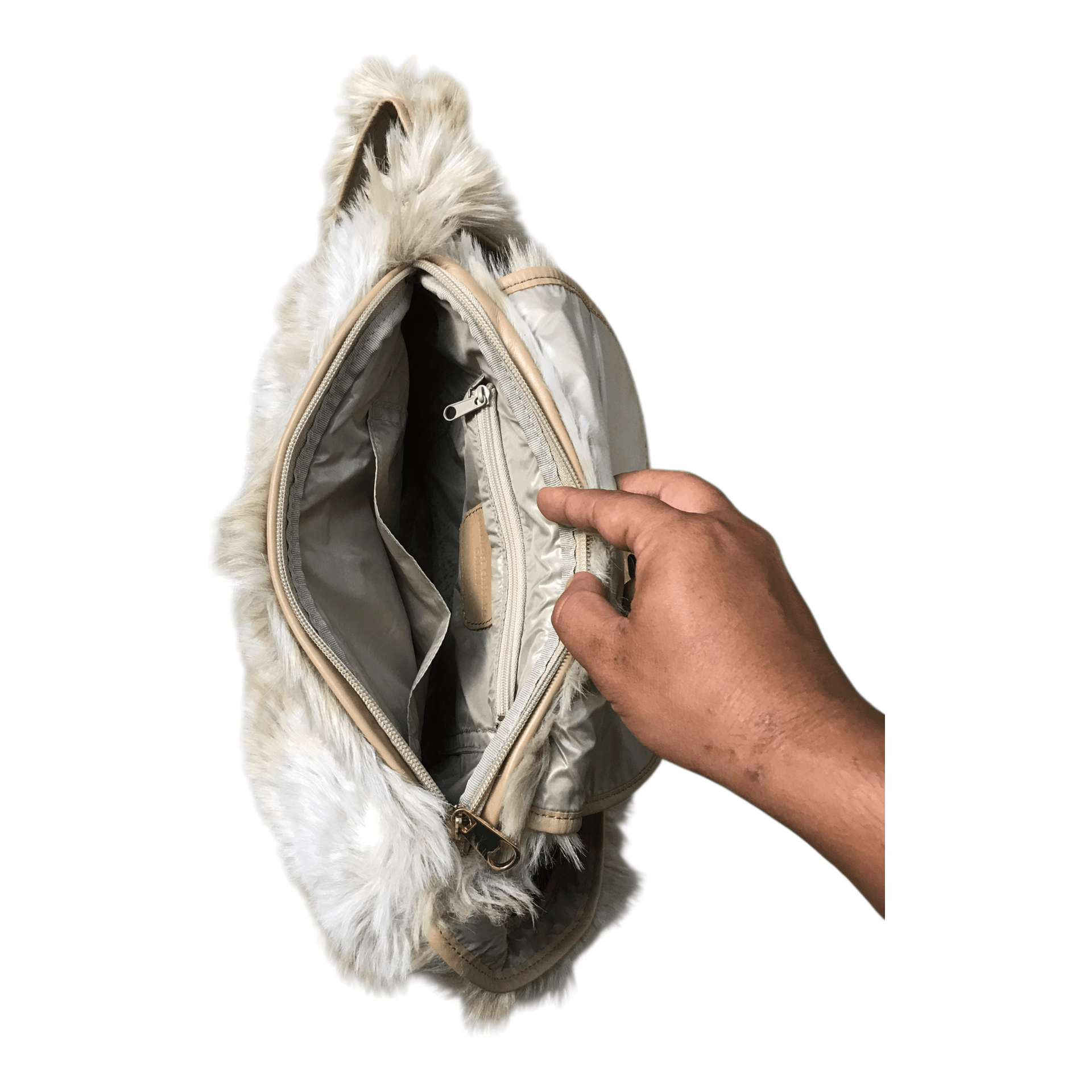 Tsumori Chisato Tsumori Chisato Mink Fur Sling Bag Size ONE SIZE - 3 Thumbnail
