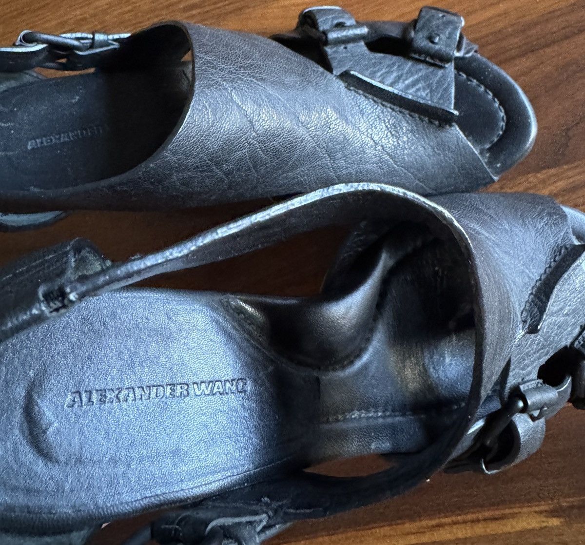 Alexander Wang Alexander Wang Black Wedges Size US 8 / IT 38 - 10 Thumbnail