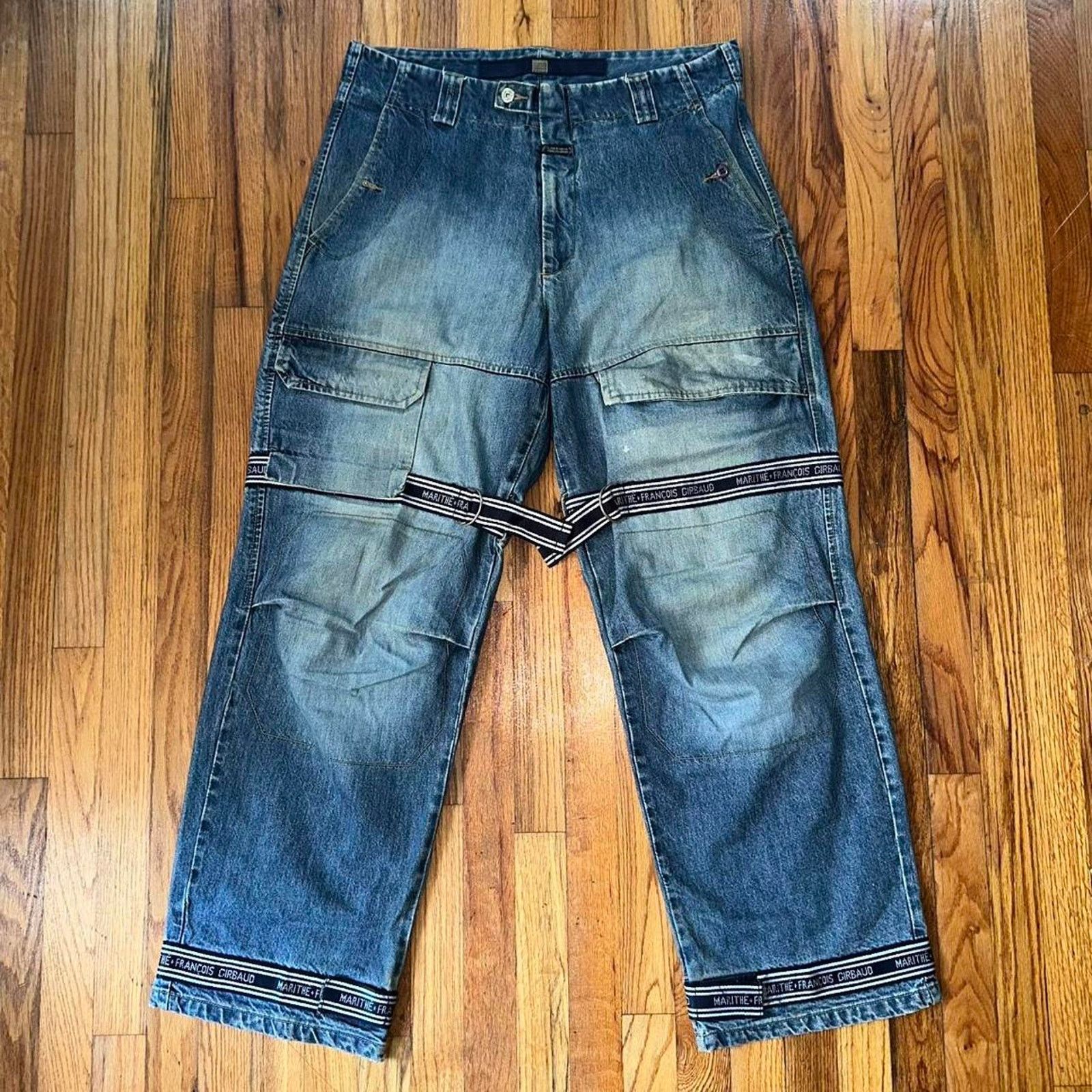 MARITHE FRANCOIS GIRBAUD デニム LE JEAN DE Le Jean De Marithe Francois Girbaud Aging Wash Denim