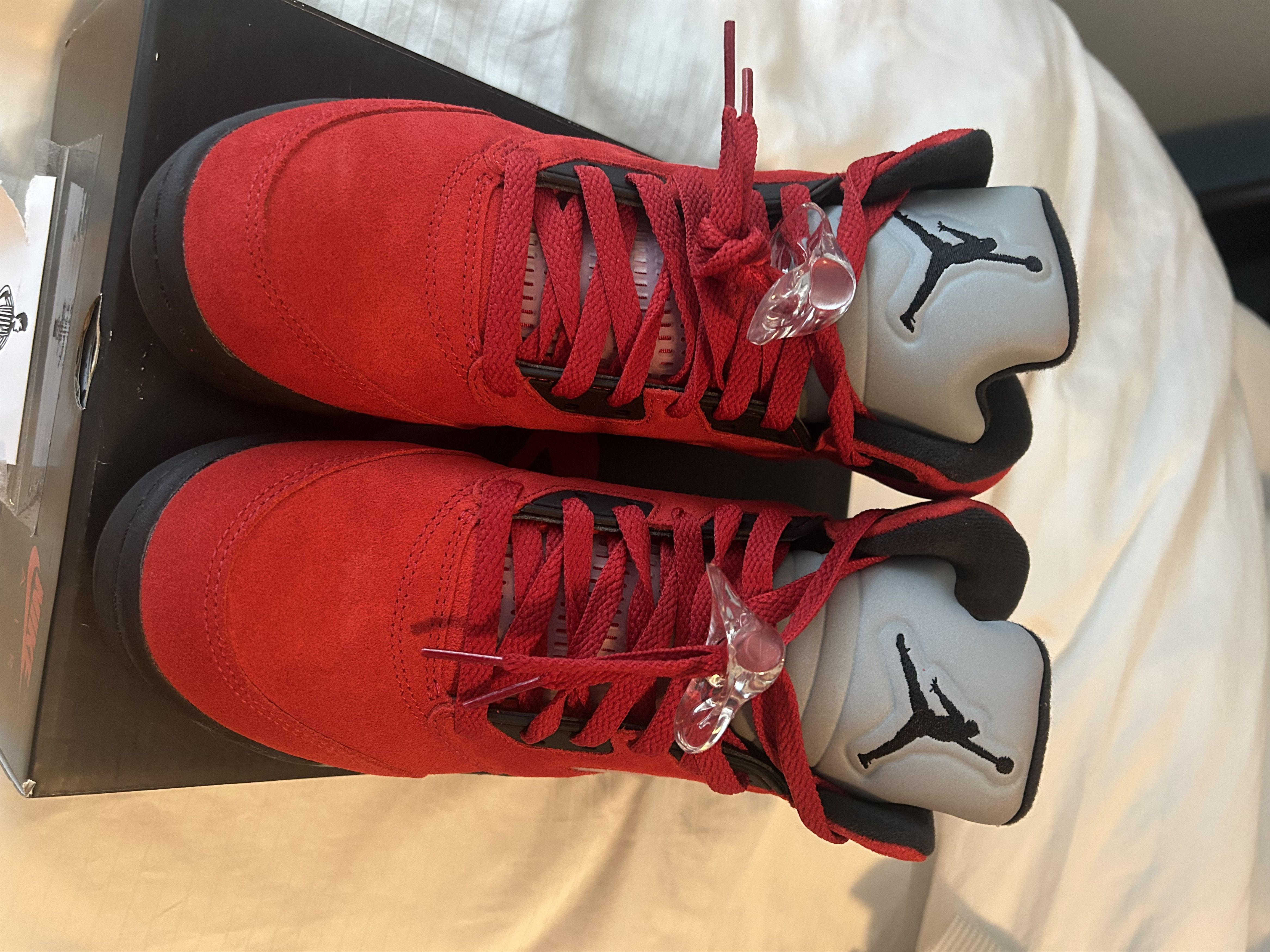 Jordan Brand Jordan 5 Retro - Raging Bull Red (GS) Size US 7 / EU 40 - 3 Thumbnail