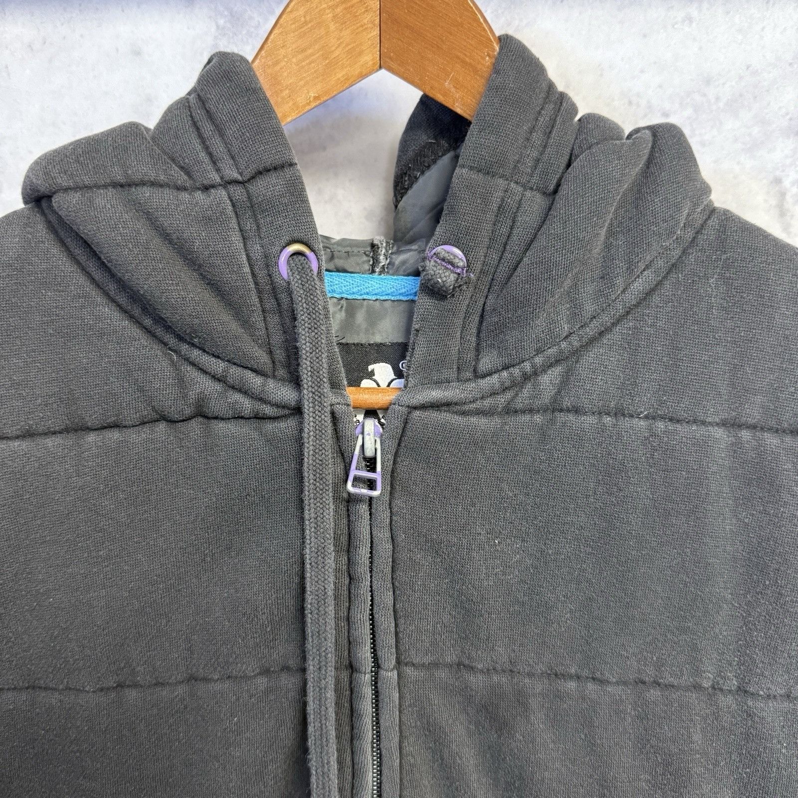 Matix Matix Insulated Hoodie Jacket Mens Medium Black Full Zip Swe Size US M / EU 48-50 / 2 - 3 Thumbnail